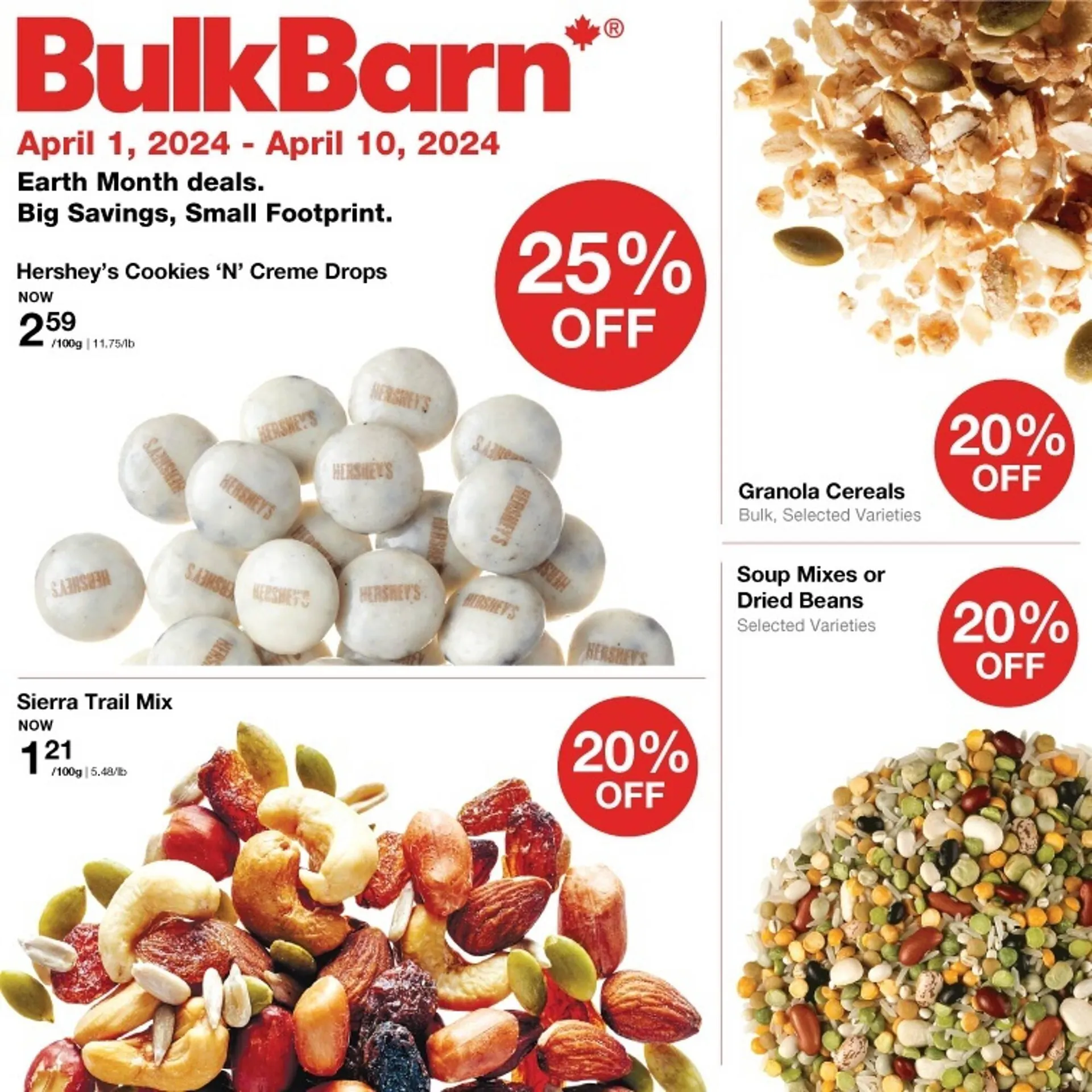 Bulk Barn flyer from April 1 to April 10 2024 - flyer page 1