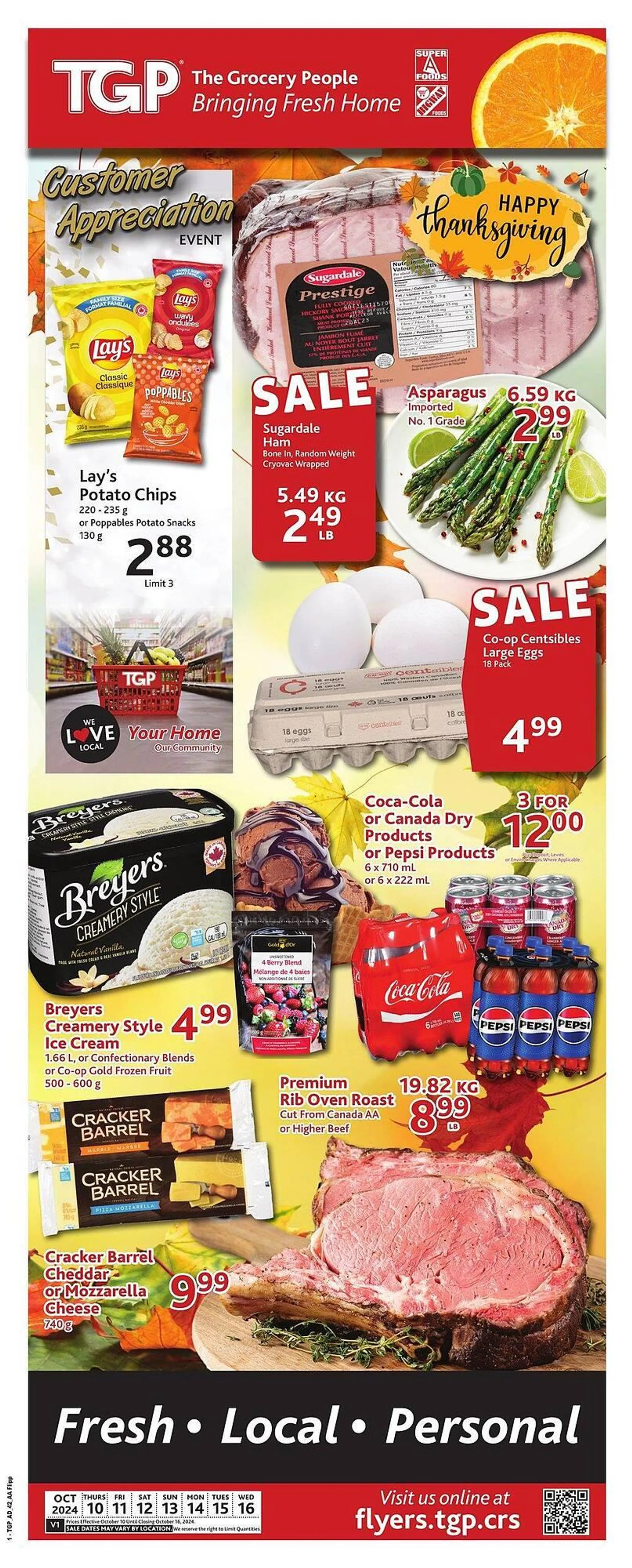 TGP The Grocery People flyer - 1