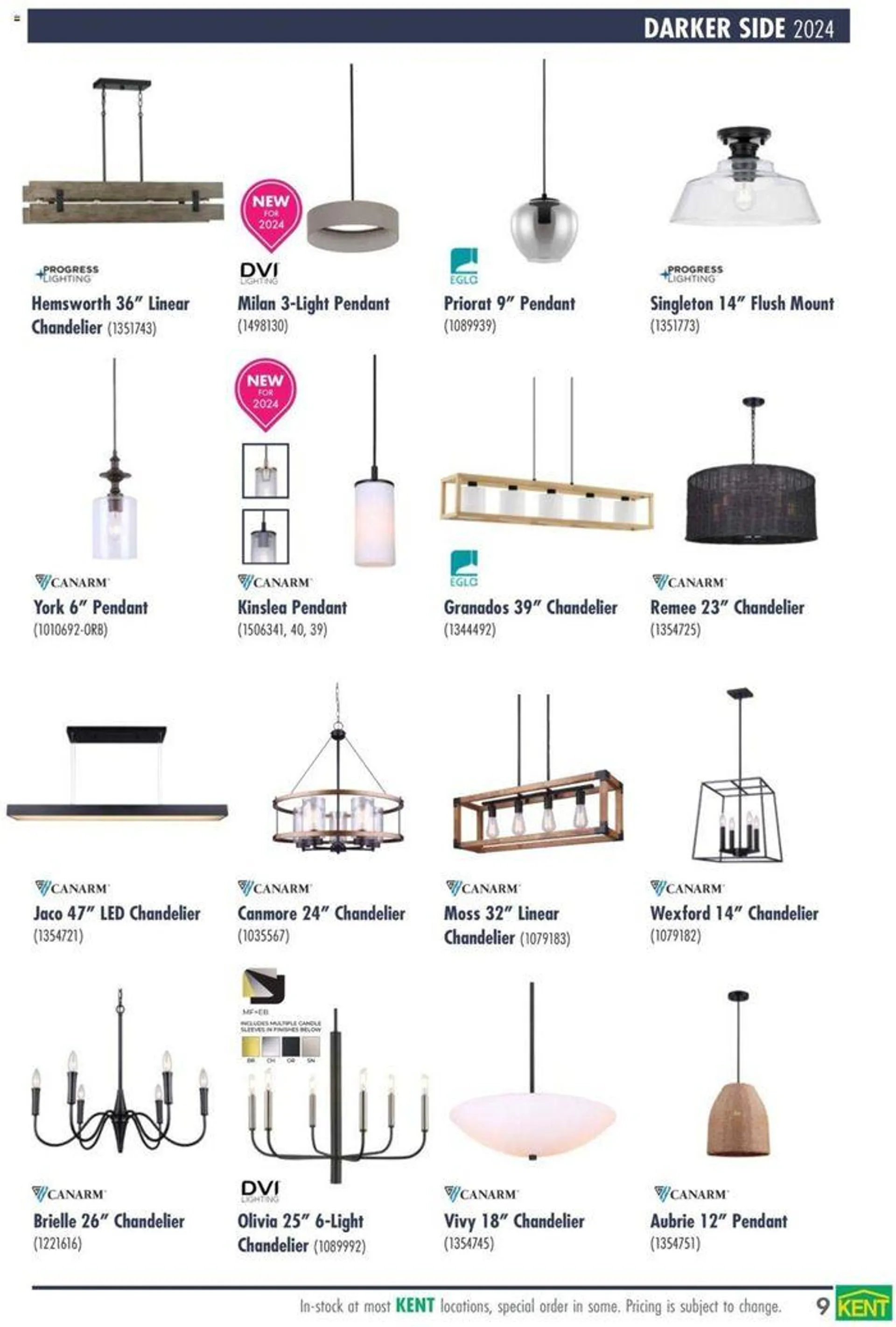 Lighting Catalogue 2024 from April 1 to December 31 2024 - flyer page 63