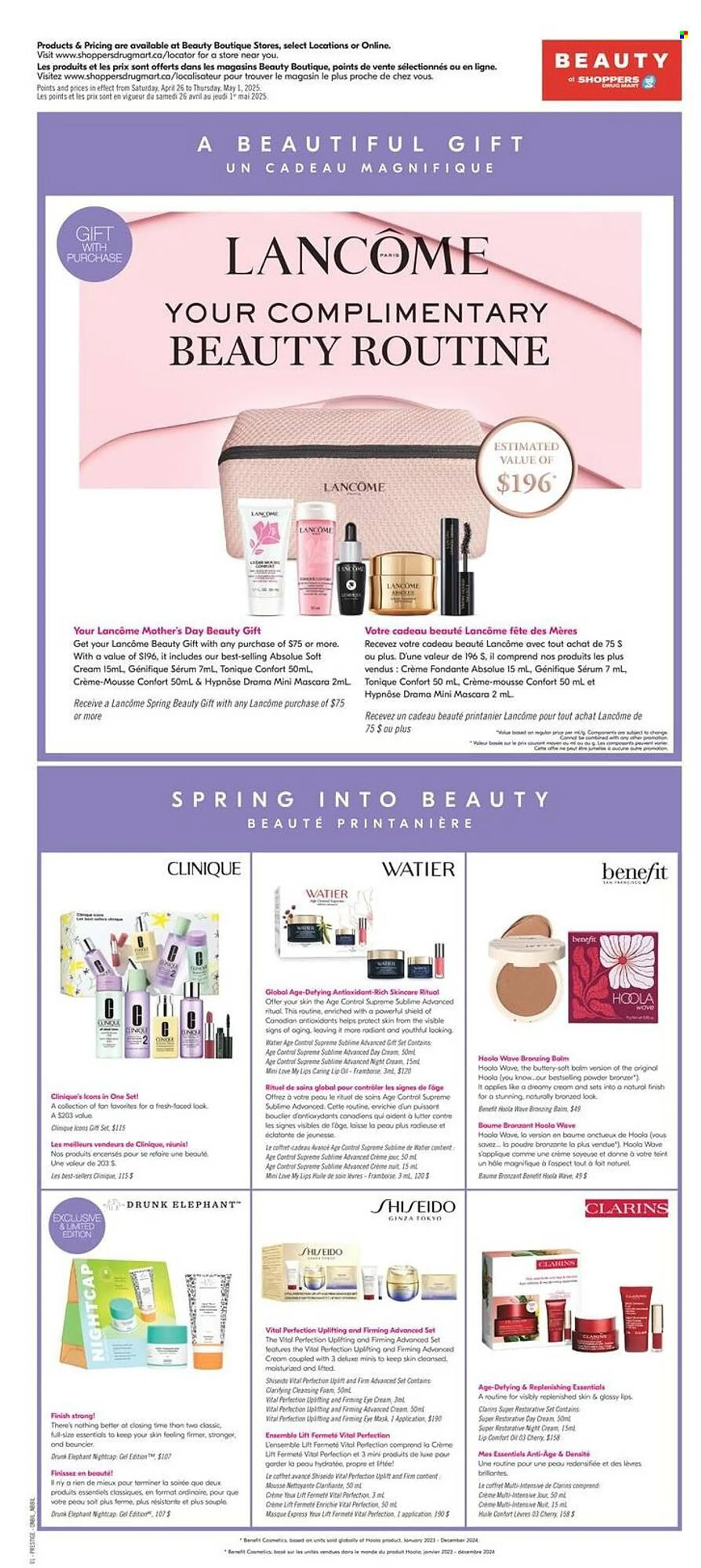 Shoppers Drug Mart flyer from April 26 to May 1 2025 - flyer page 8
