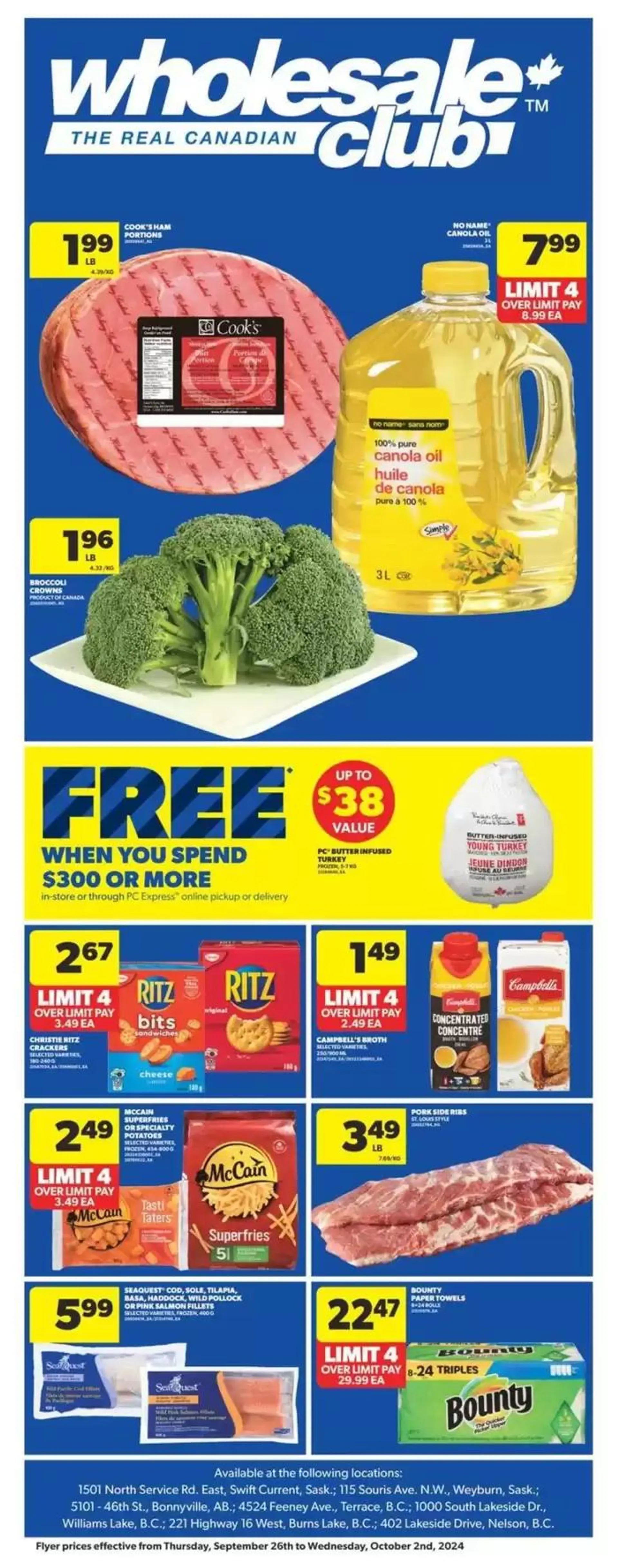 Wholesale Club Weekly ad - 1