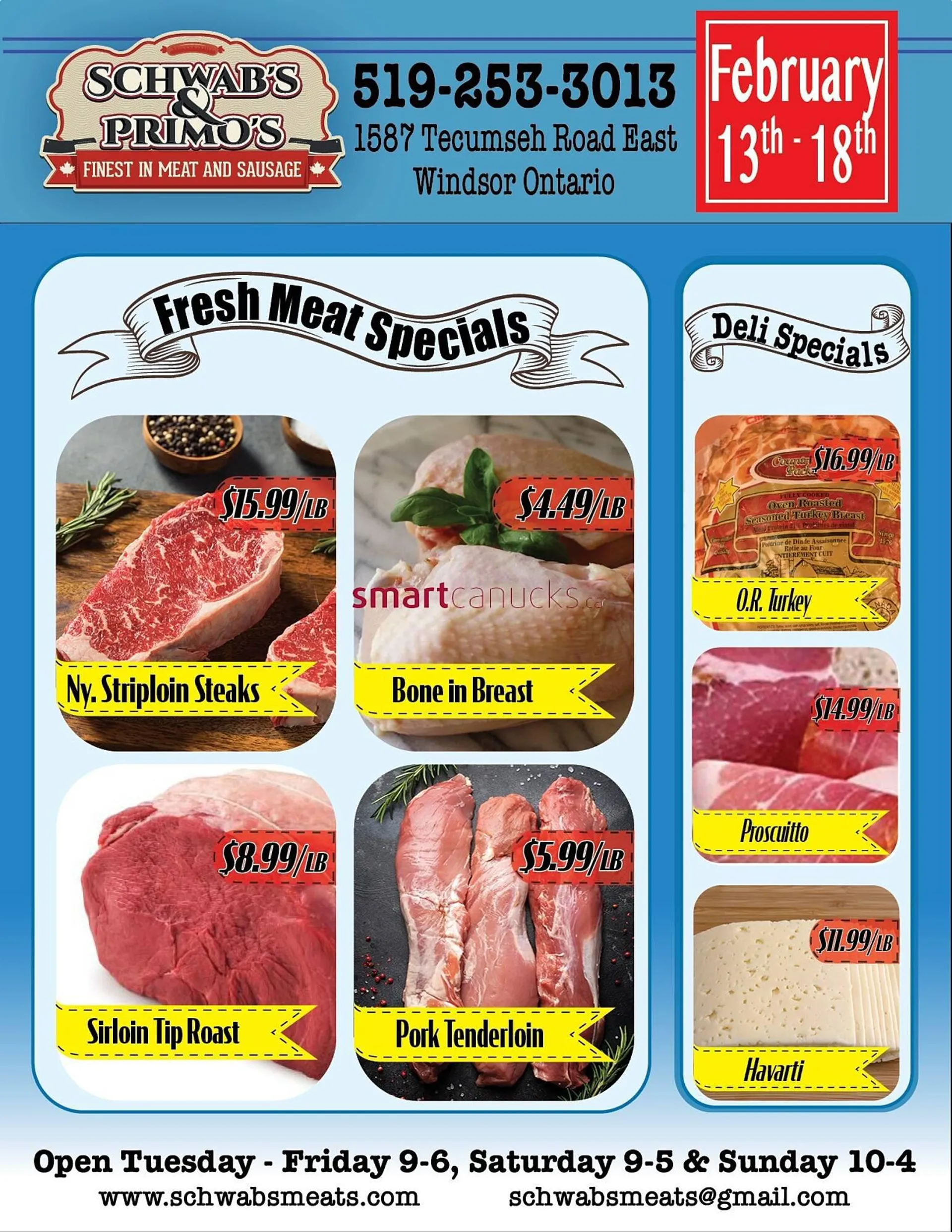 Schwab's & Primo's flyer from February 13 to February 18 2024 - flyer page 