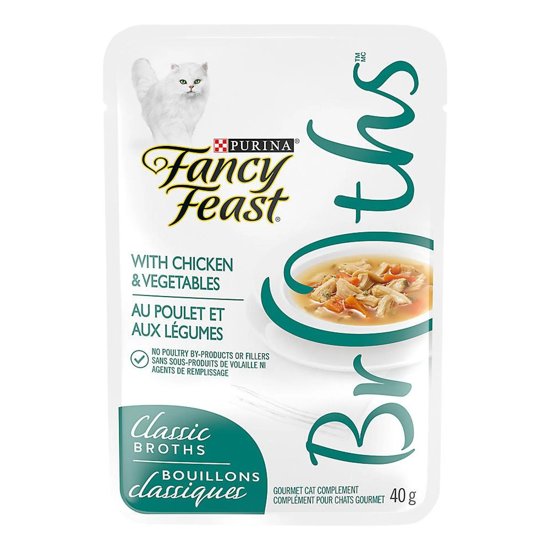 Fancy Feast® Classic Broths Wet Cat Complement