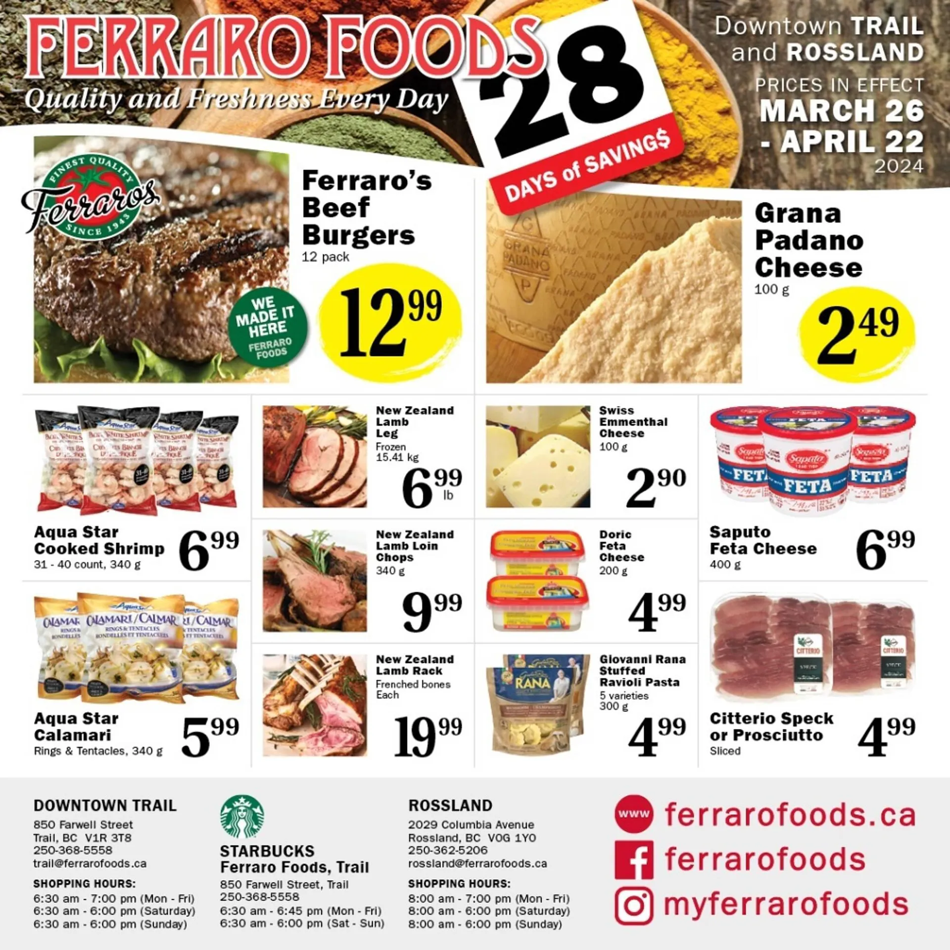 Ferraro Foods flyer from March 28 to April 3 2024 - flyer page 