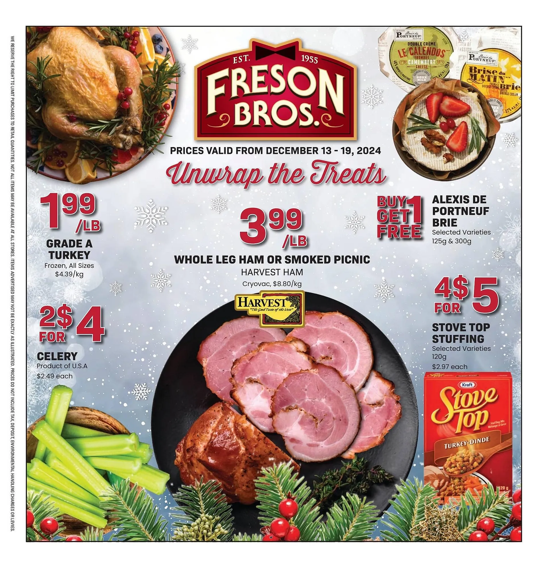 Freson Bros flyer - 1