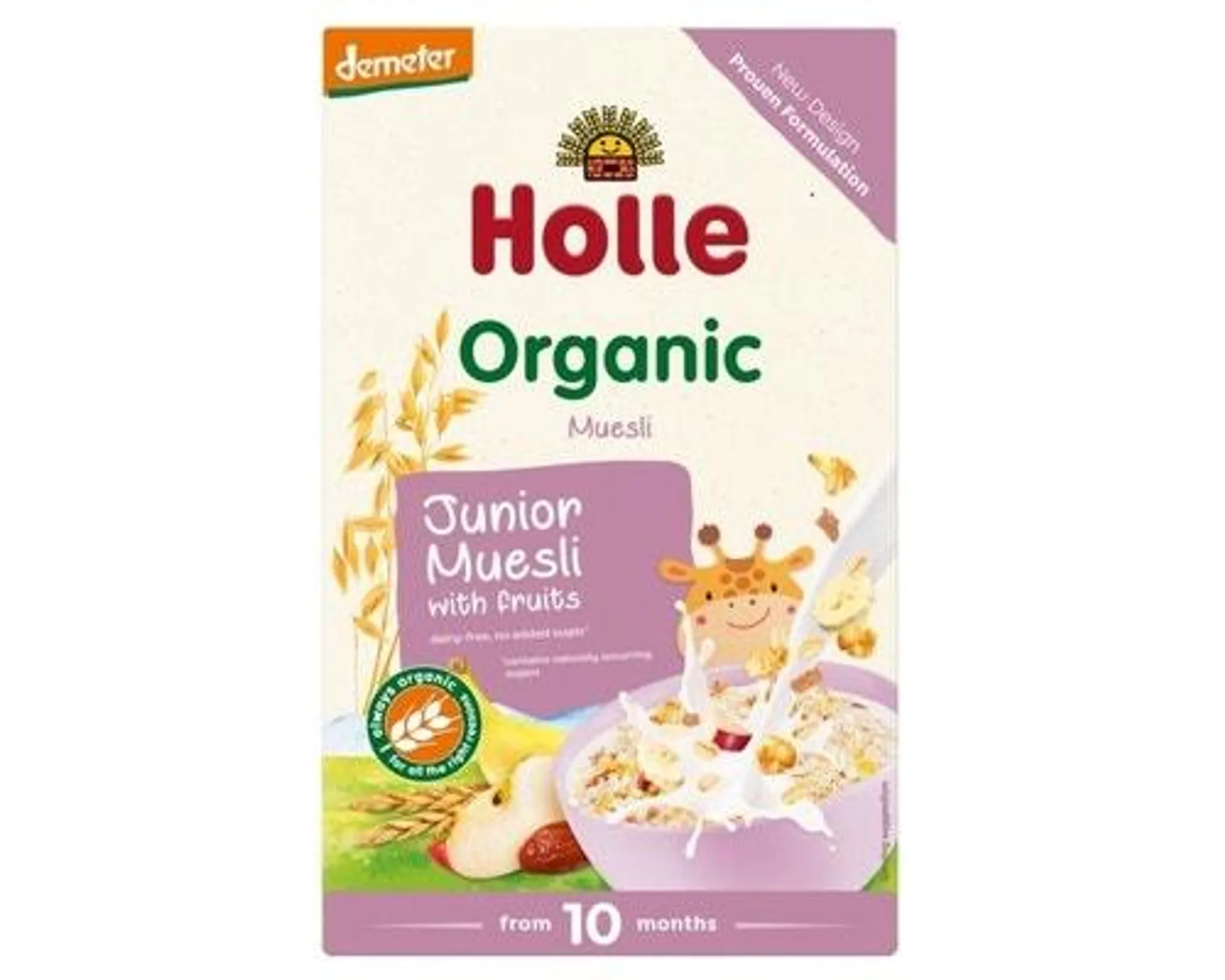 Holle Organic Junior Muesli With Fruit 250g