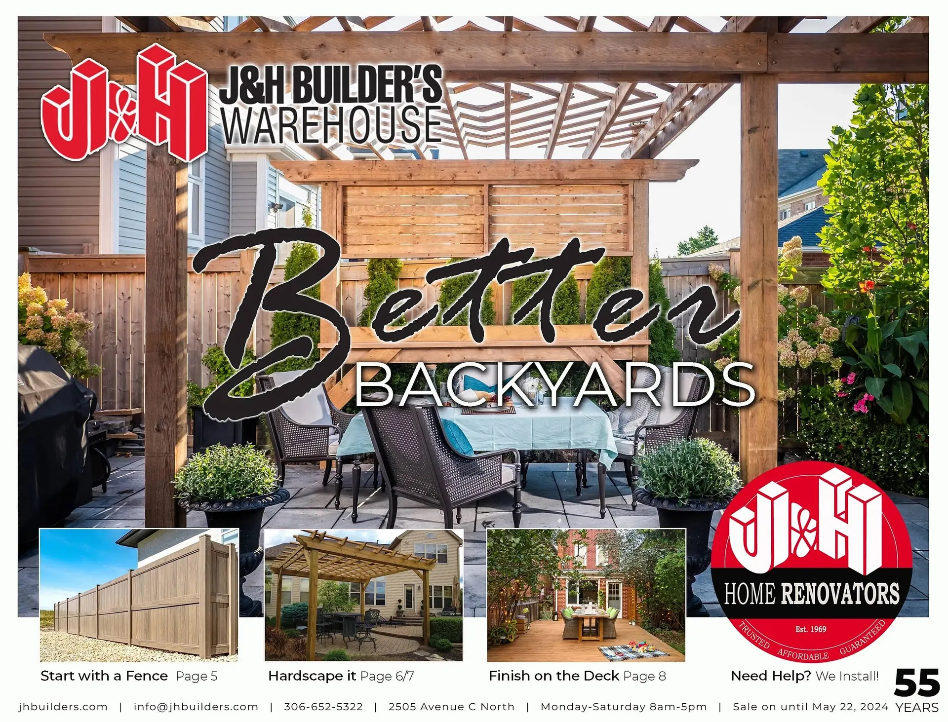 J&H Builders Warehouse flyer - 1