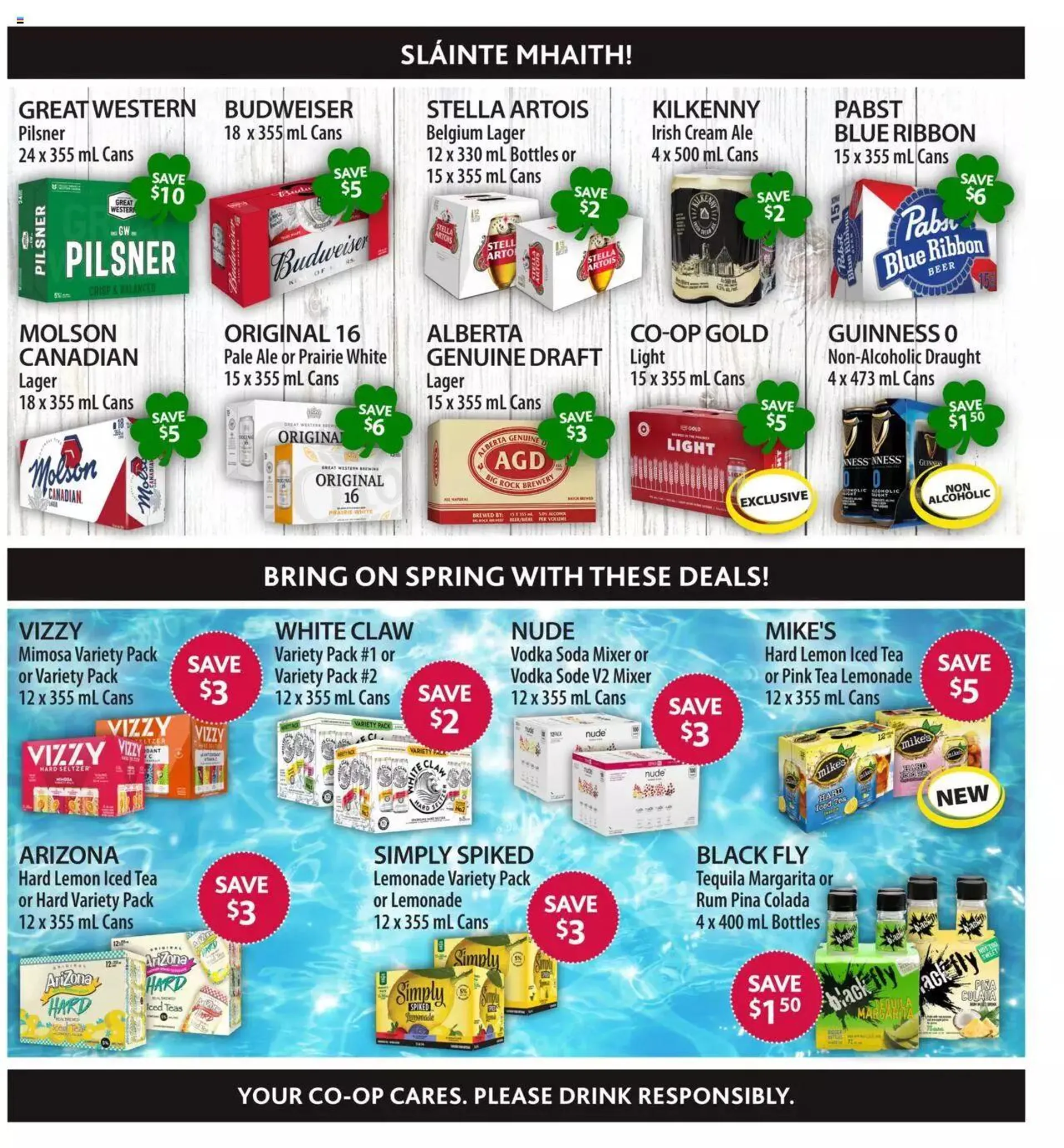 Co-op Food - Saskatchewan Liquor Flyer - SK from March 1 to March 31 2024 - flyer page 4