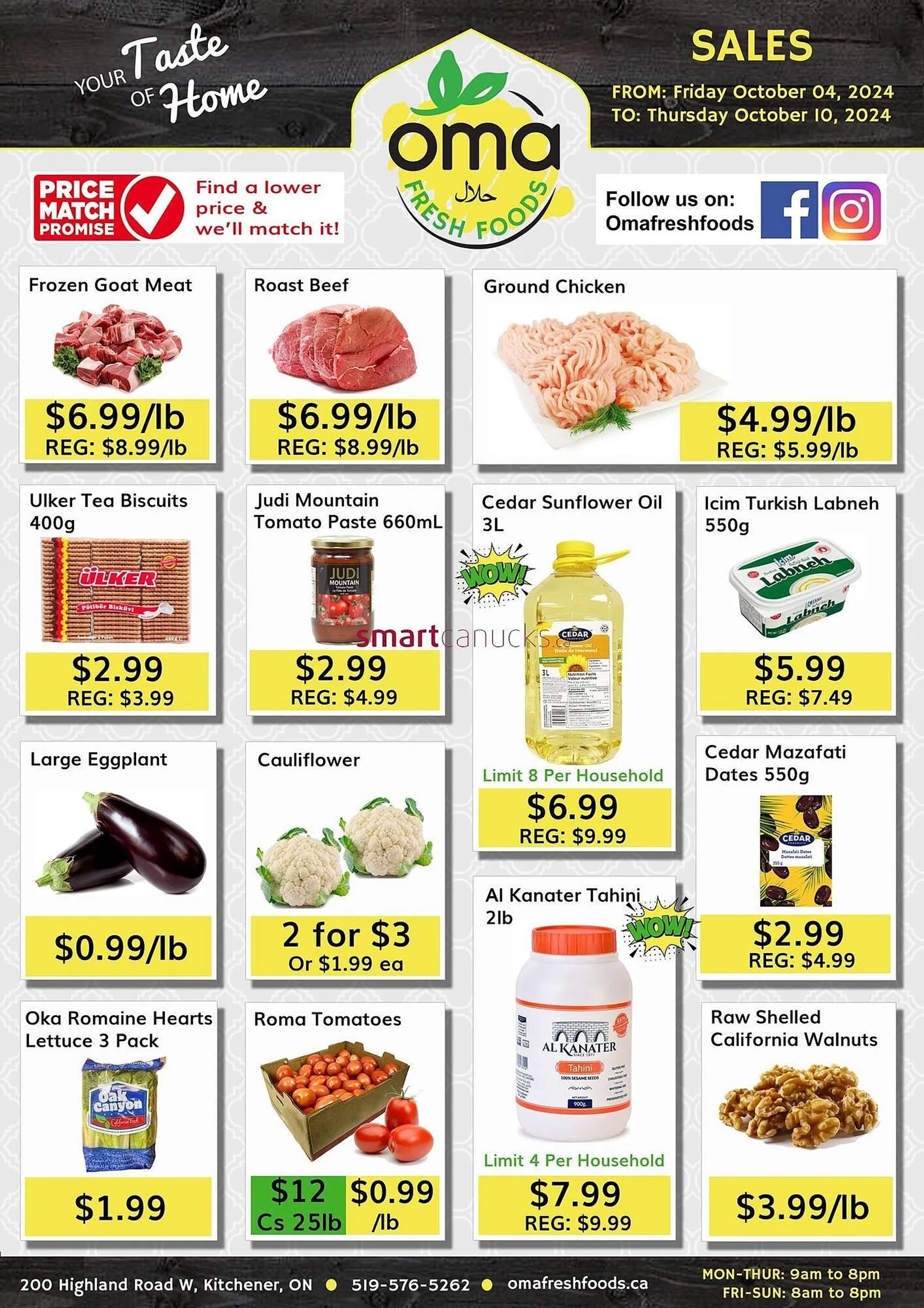 Oma Fresh Foods flyer - 1