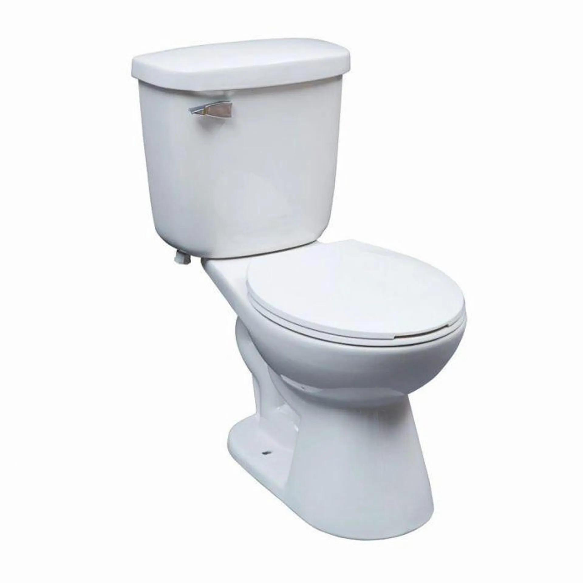 Dolphin Saint John, 6L, 2pc, Single Flush, Round, 15", White