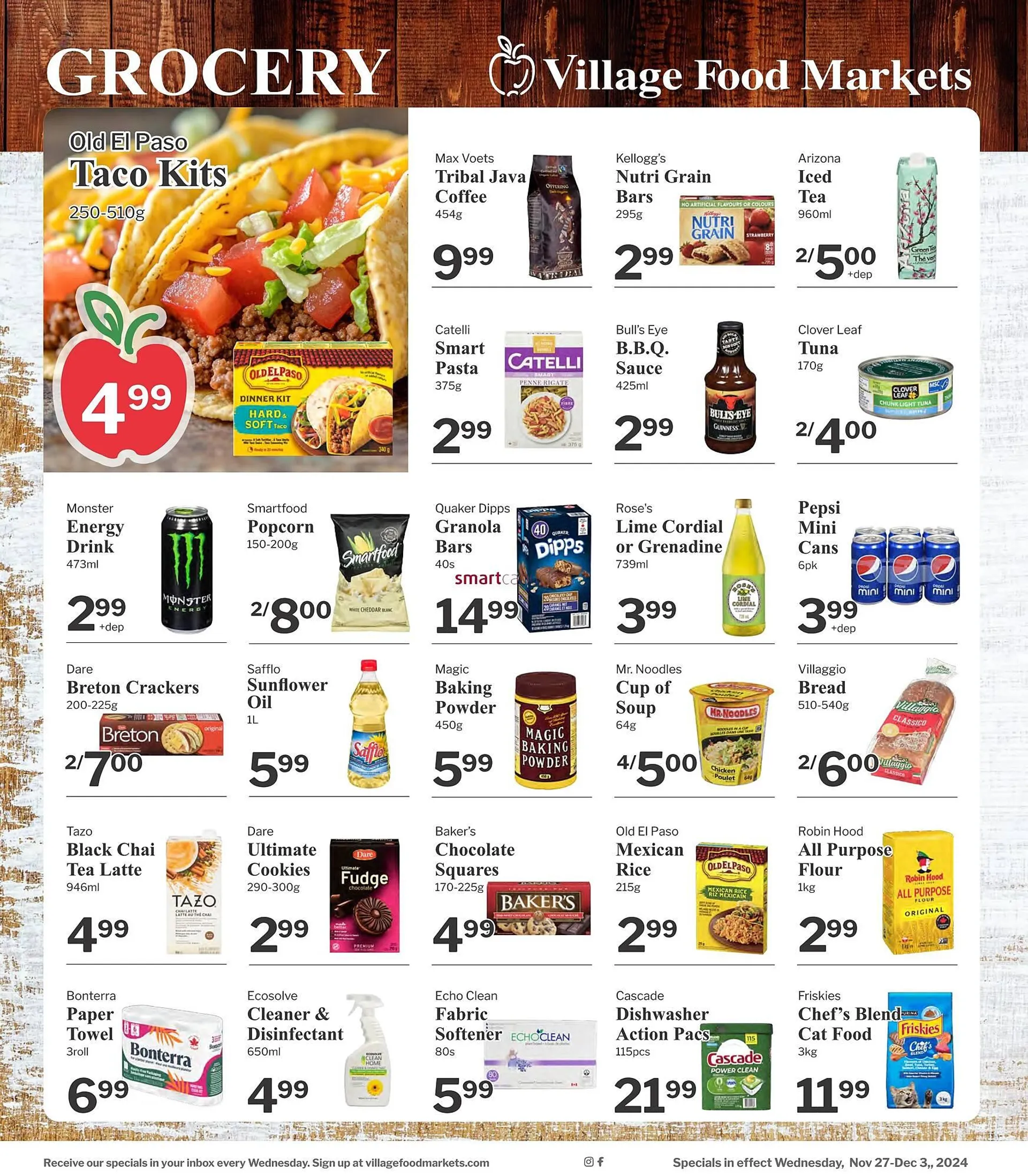 Village Food Markets flyer from November 27 to December 3 2024 - flyer page 2