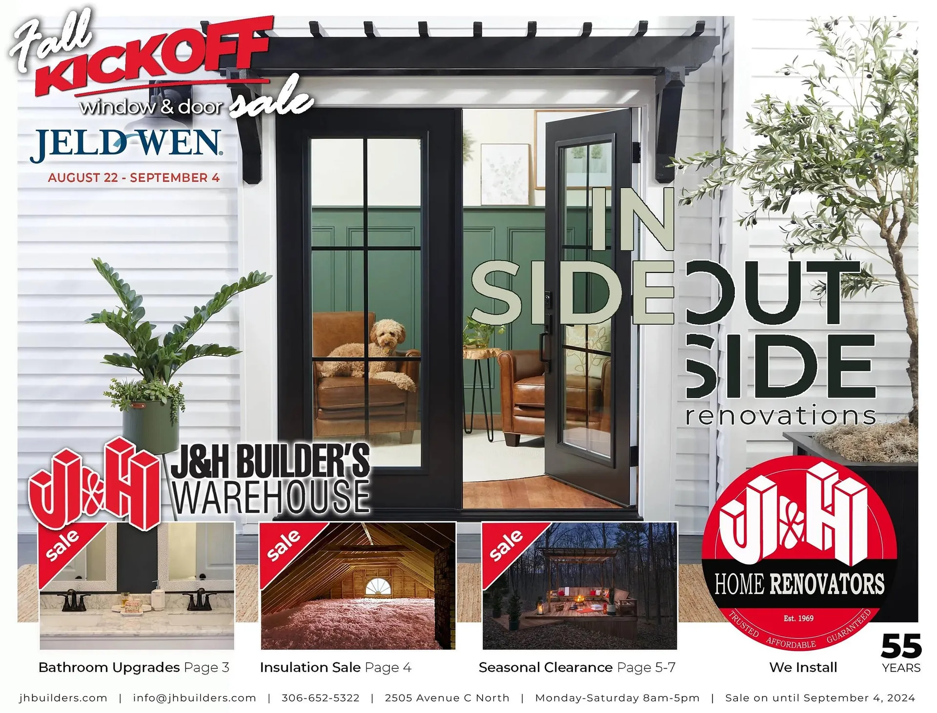 J&H Builders Warehouse flyer - 1