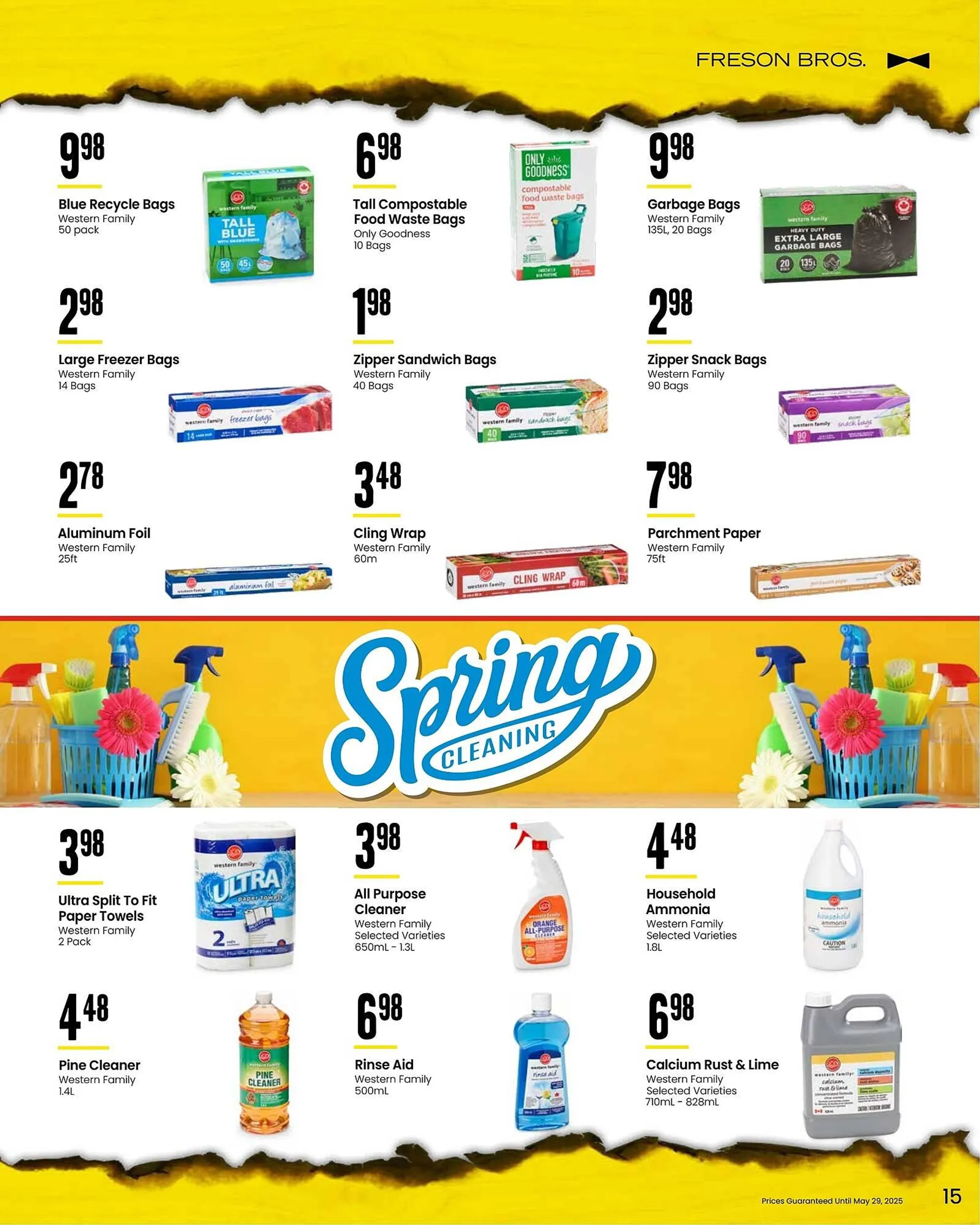 Freson Bros flyer from April 25 to May 29 2025 - flyer page 15