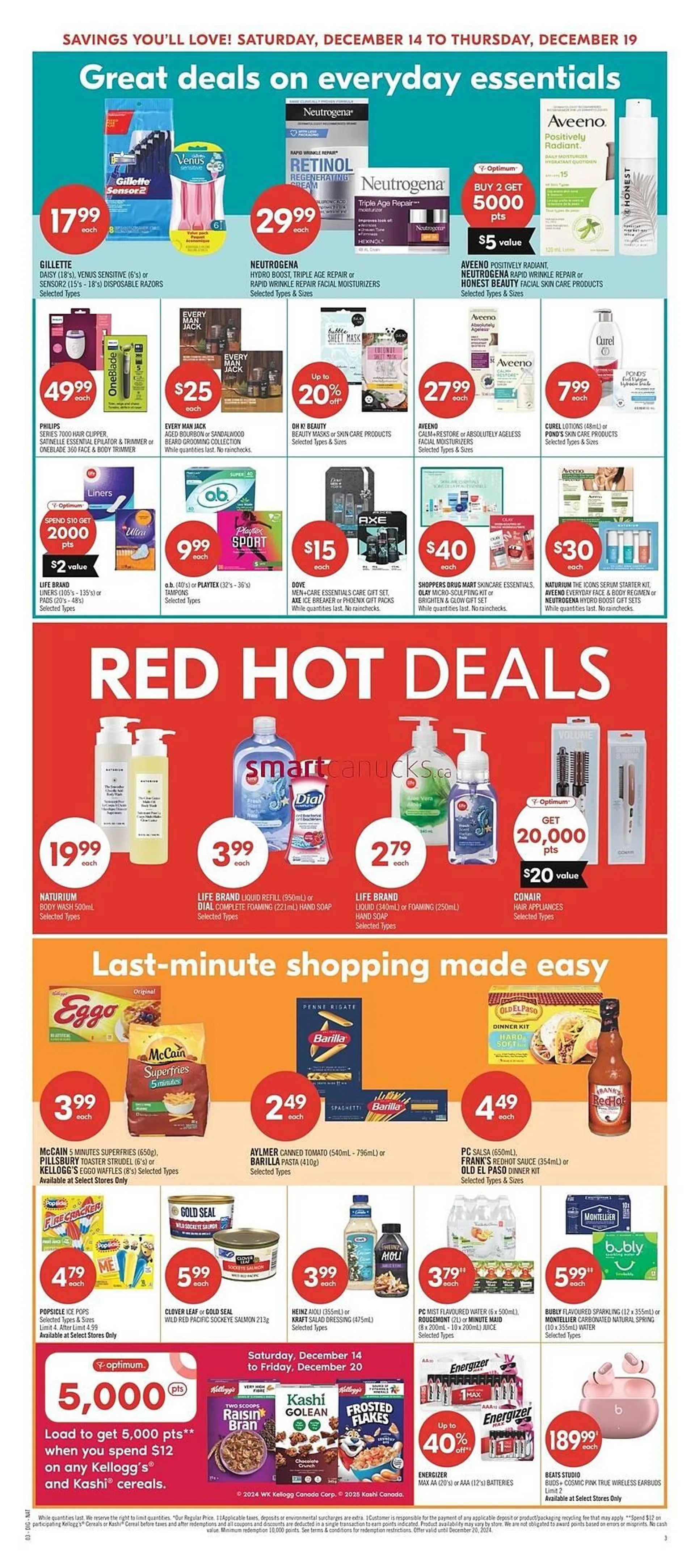 Shoppers Drug Mart flyer from December 12 to December 18 2024 - flyer page 19