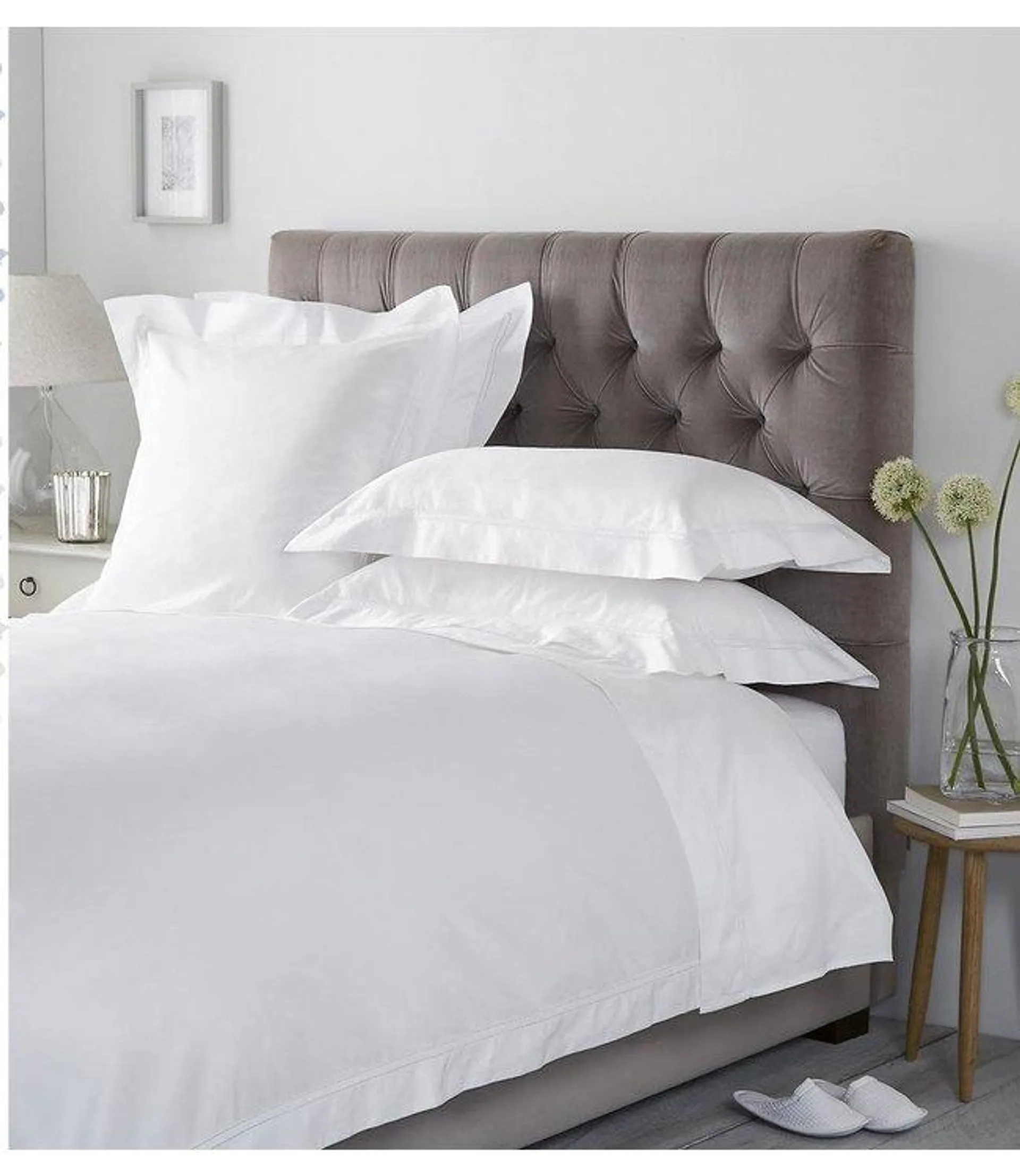 BLANC DE BLANC OPULENCE 400TC DUVET COVER SET