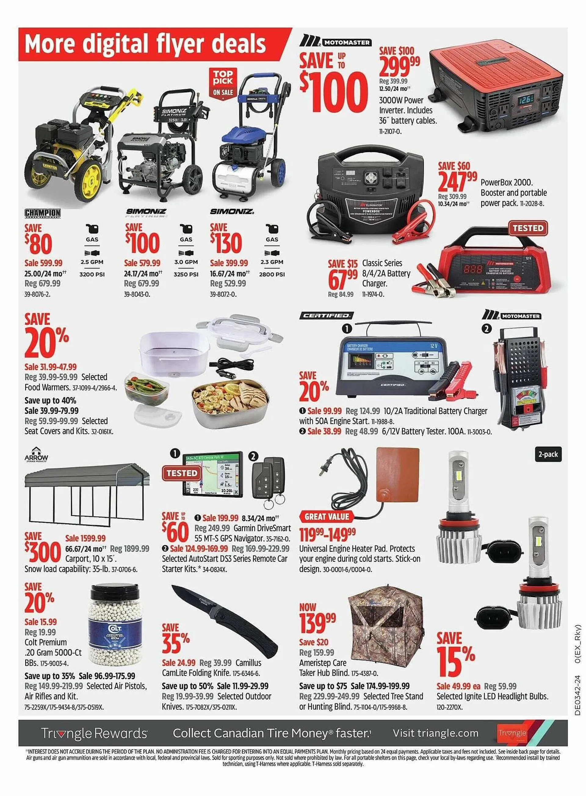 Canadian Tire flyer from October 10 to October 17 2024 - flyer page 22