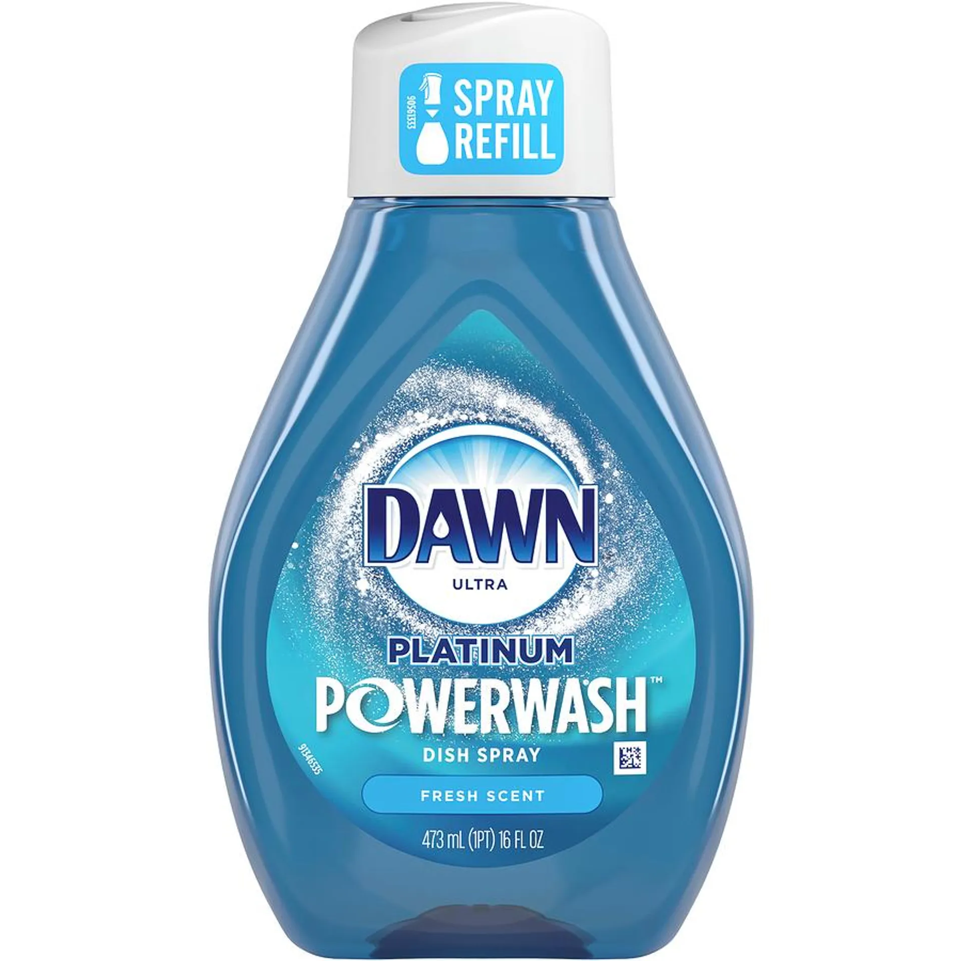 Platinum Powerwash Dish Spray, Dish Soap, Fresh Scent