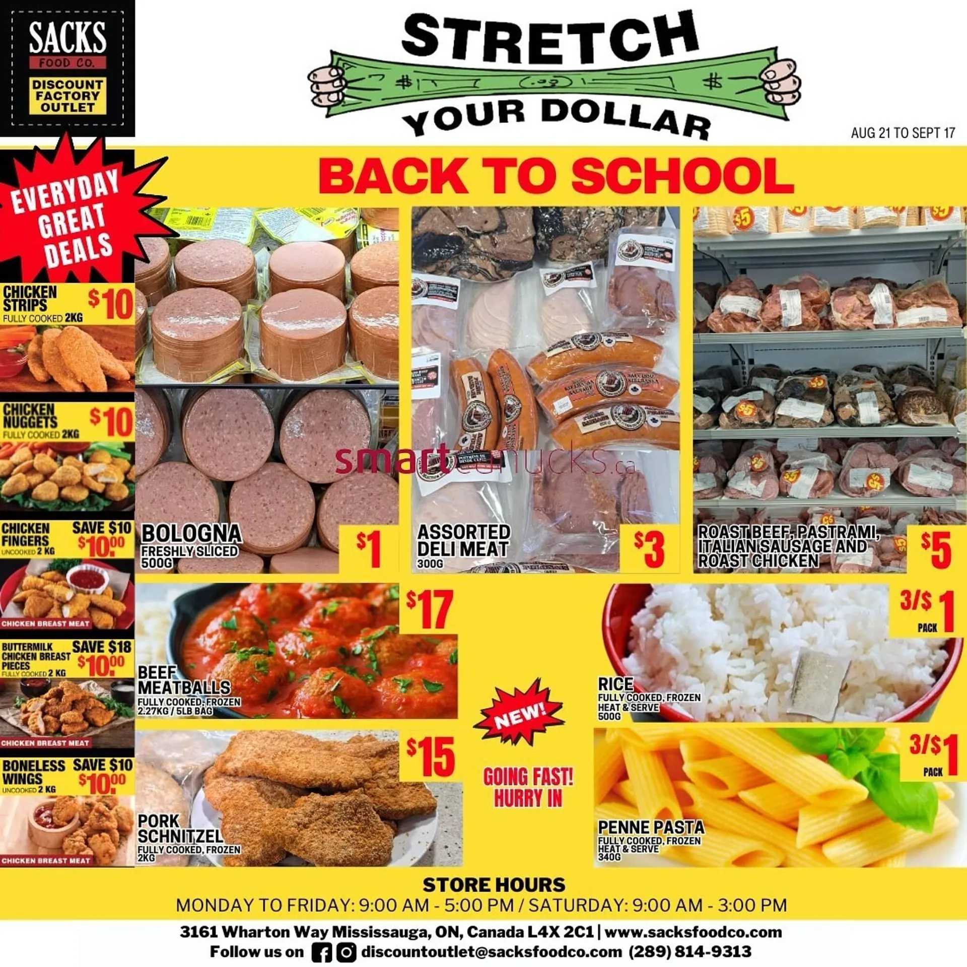 Sacks Food Co. flyer - 1