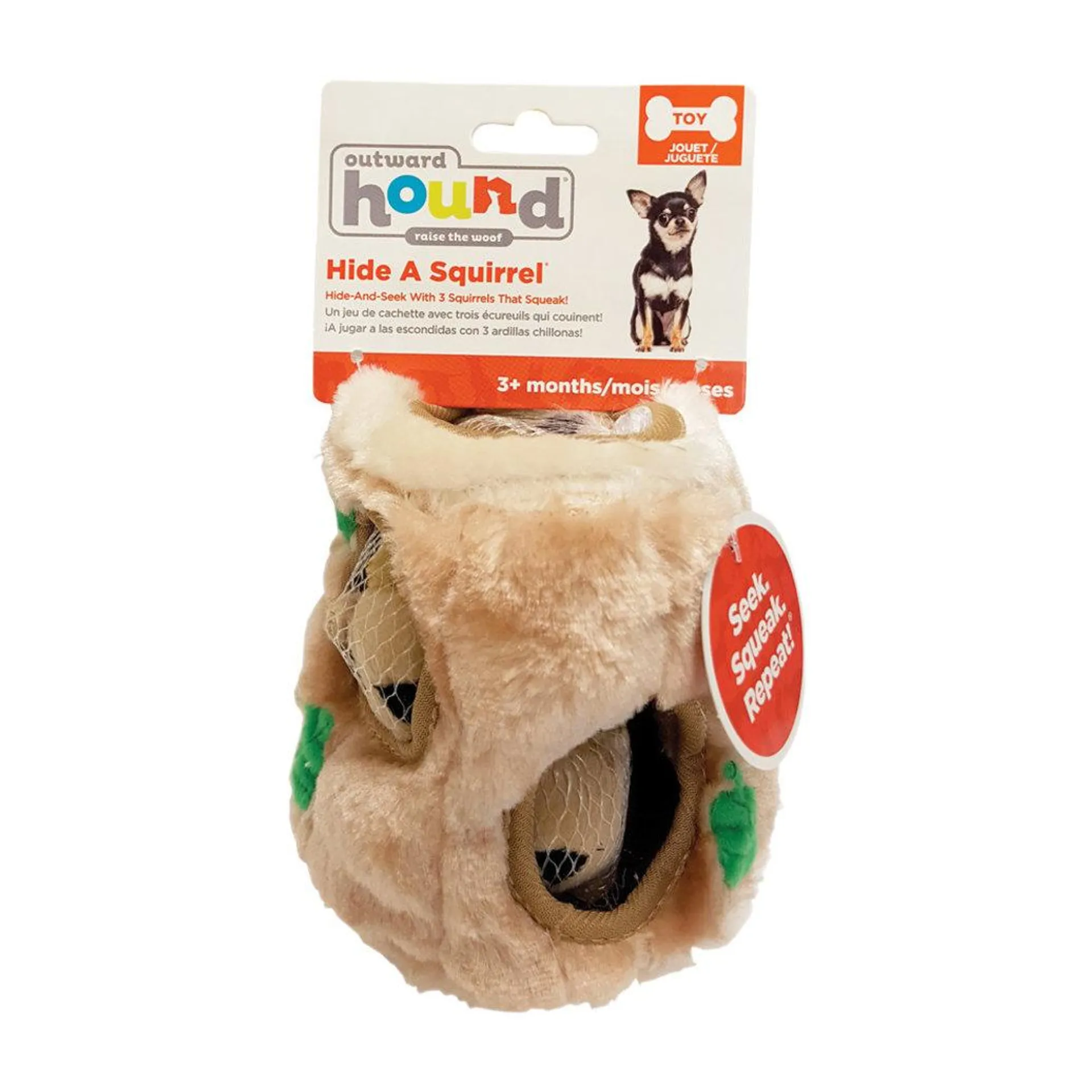 Outward Hound, Hide-A-Squirrel Jr. - Brown