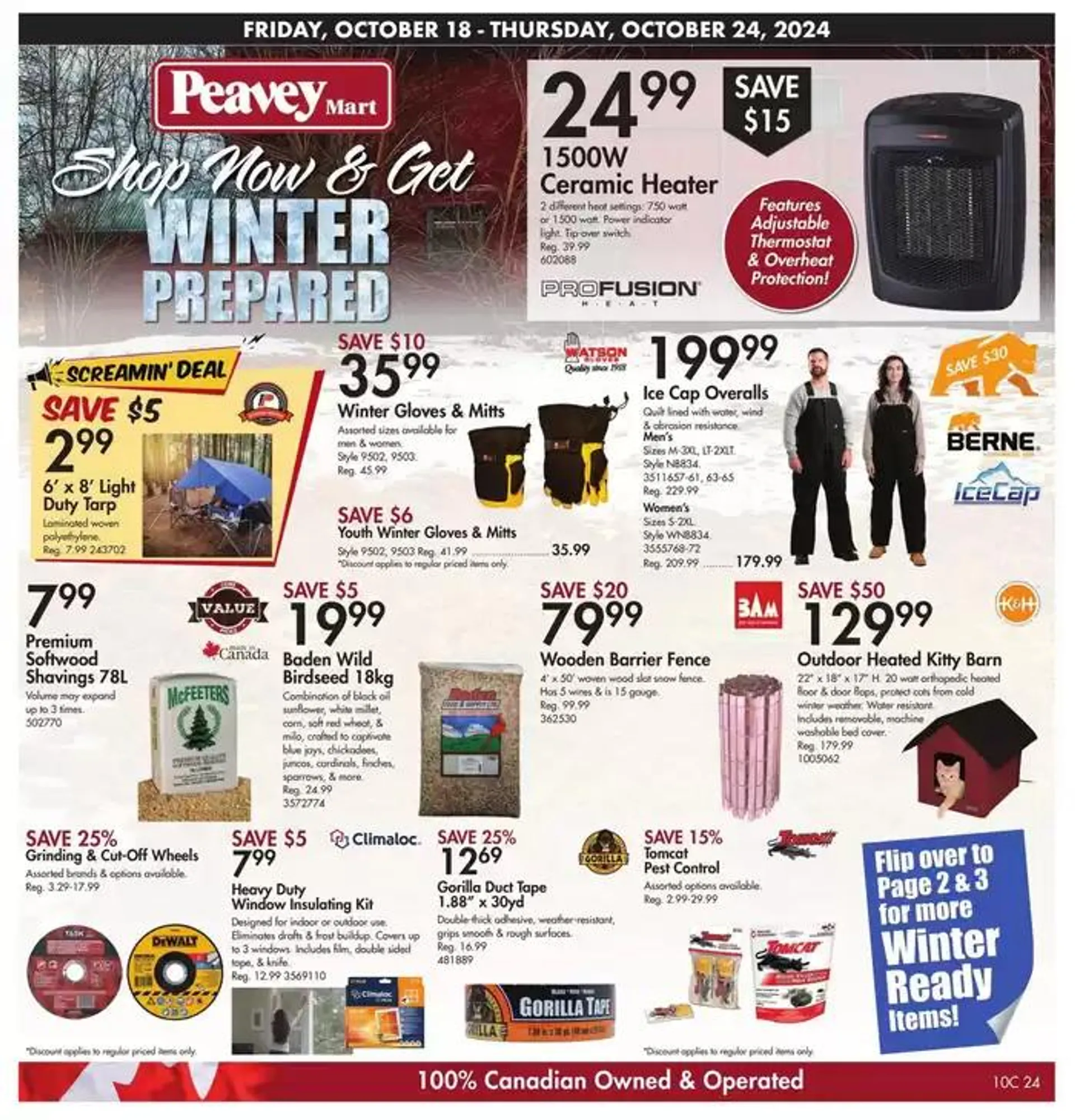 Winter Prepared from October 18 to October 24 2024 - flyer page 1