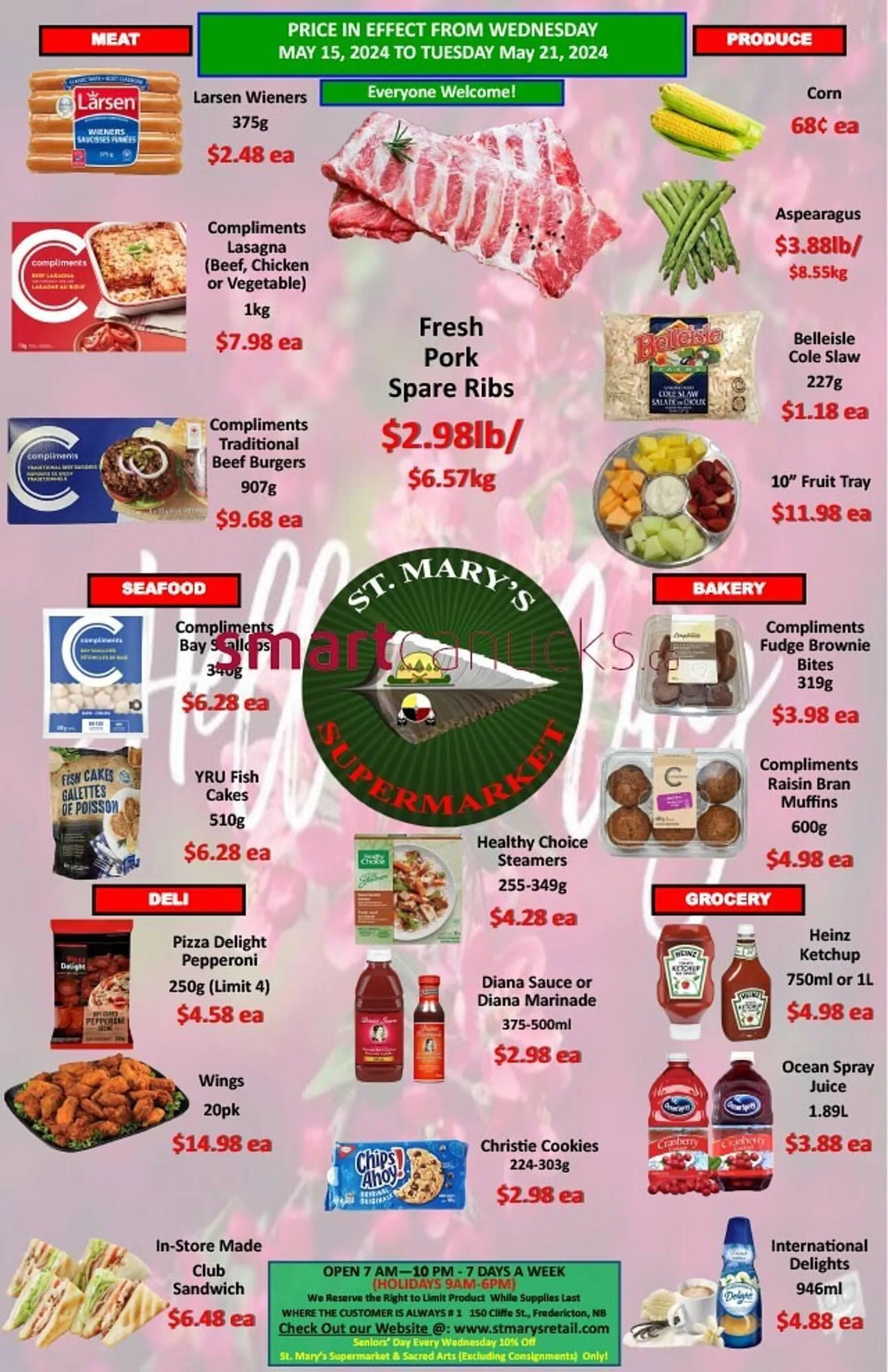 St. Marys Supermarket flyer - 1