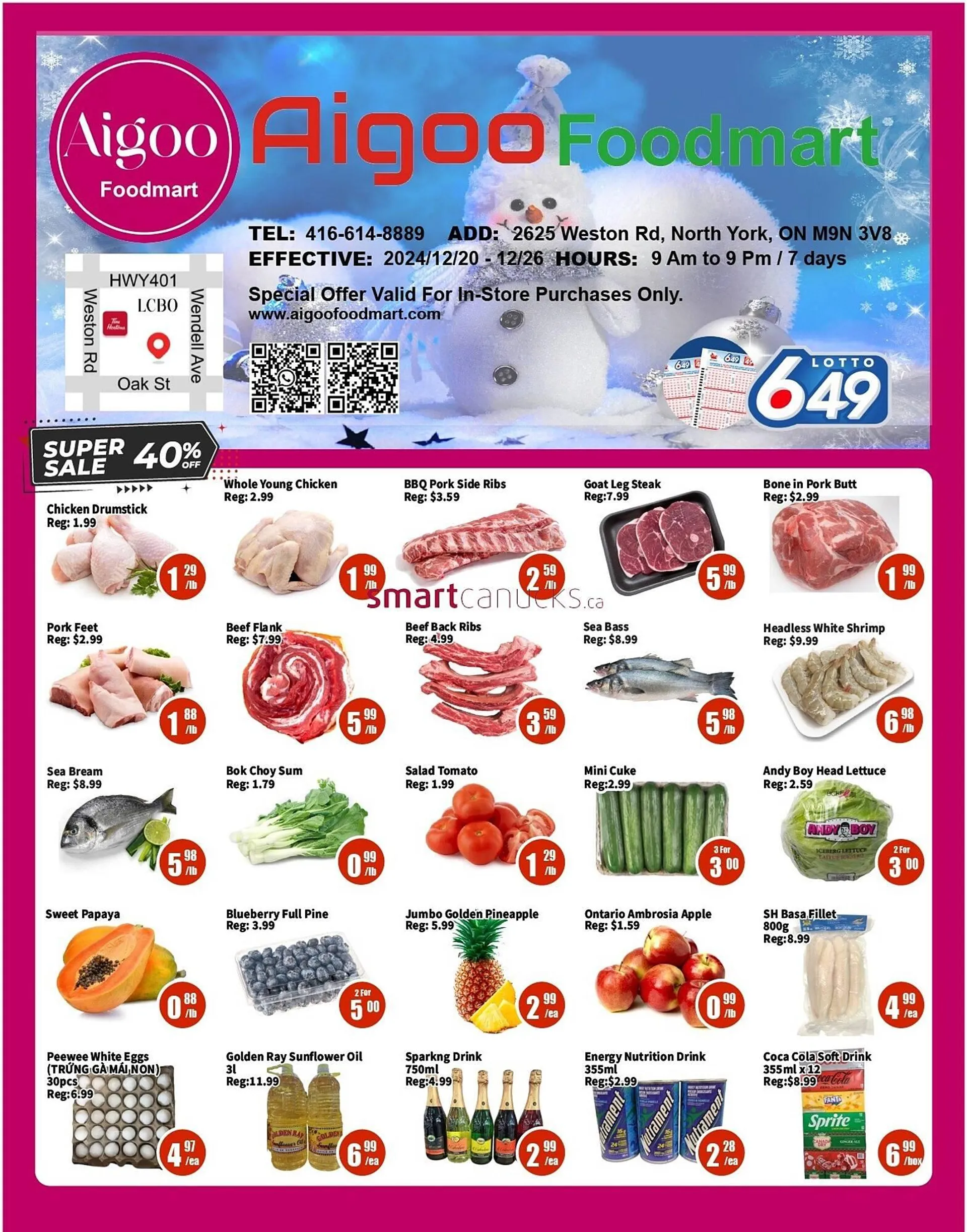 Aigoo Foodmart flyer - 1