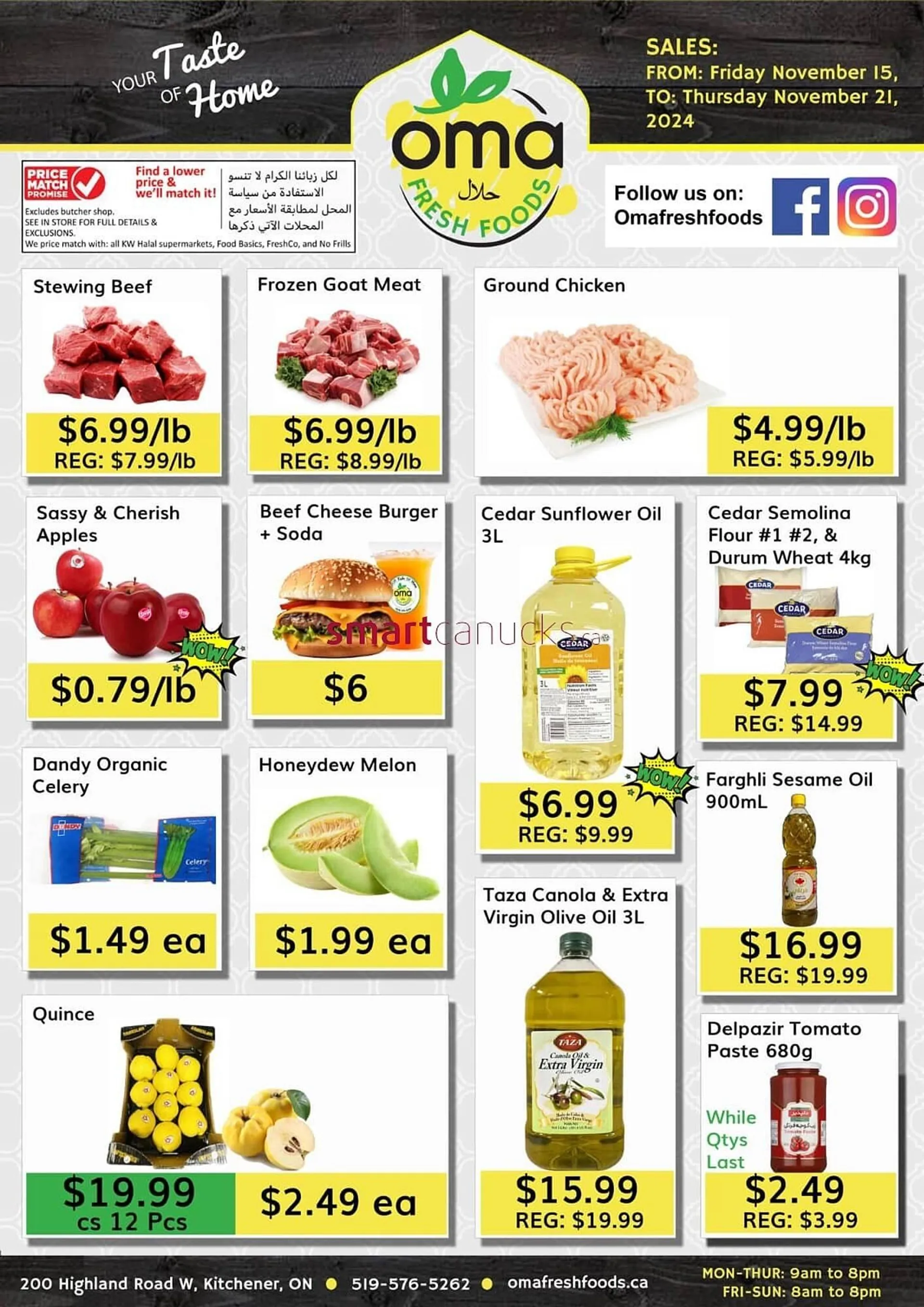 Oma Fresh Foods flyer - 1