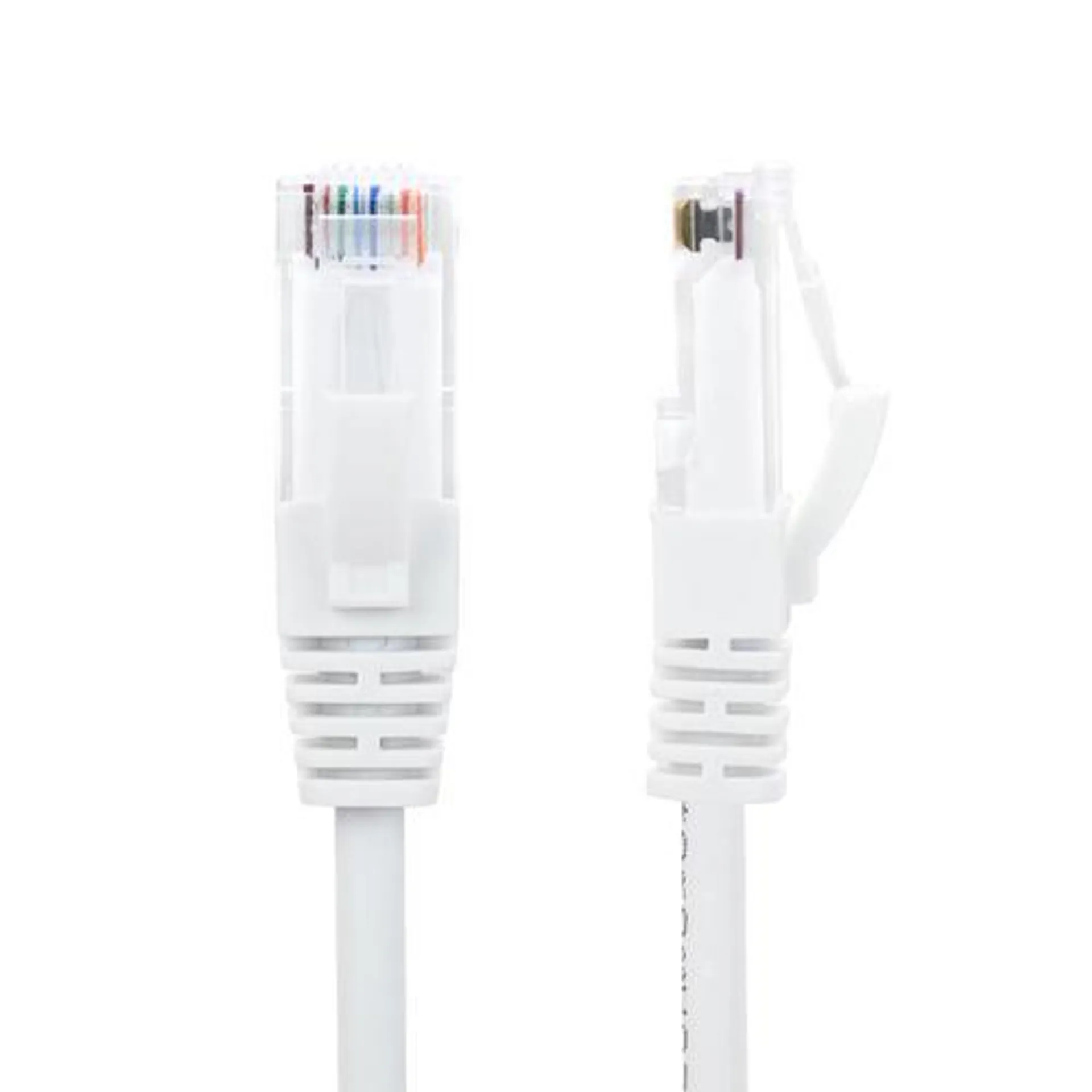 GoSlim Cat6 28AWG UTP Ethernet Network Cable White - PrimeCables® - 0.5ft