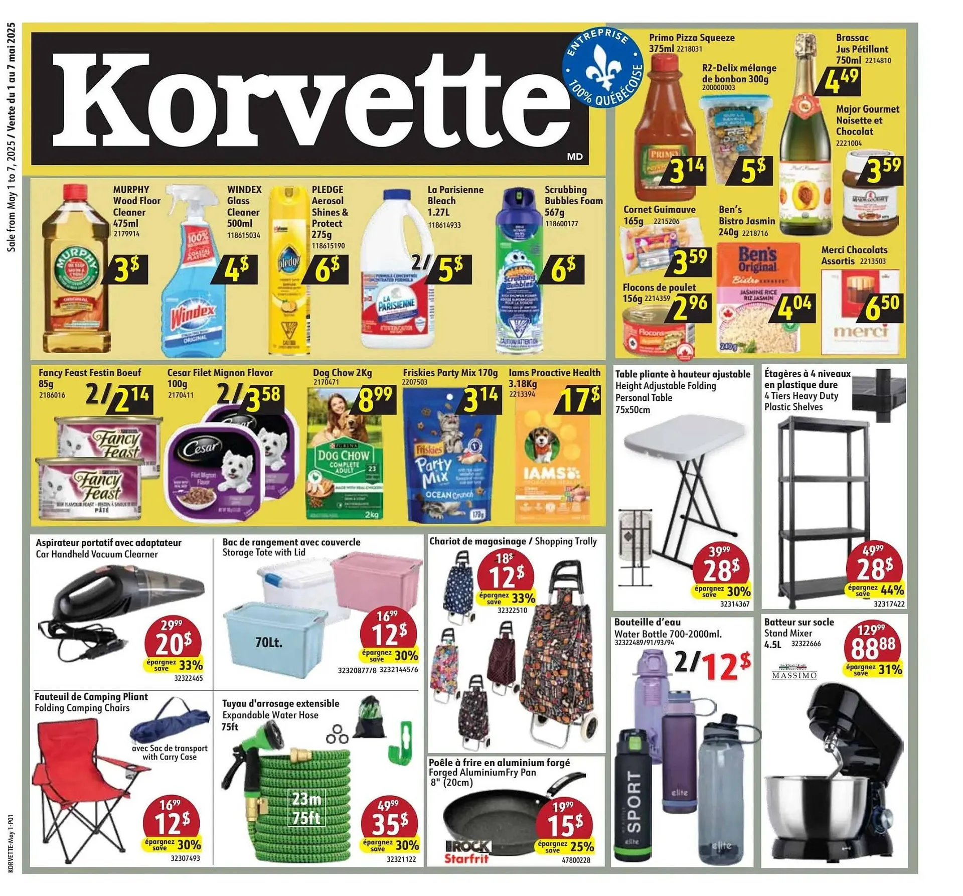 Korvette flyer - 1