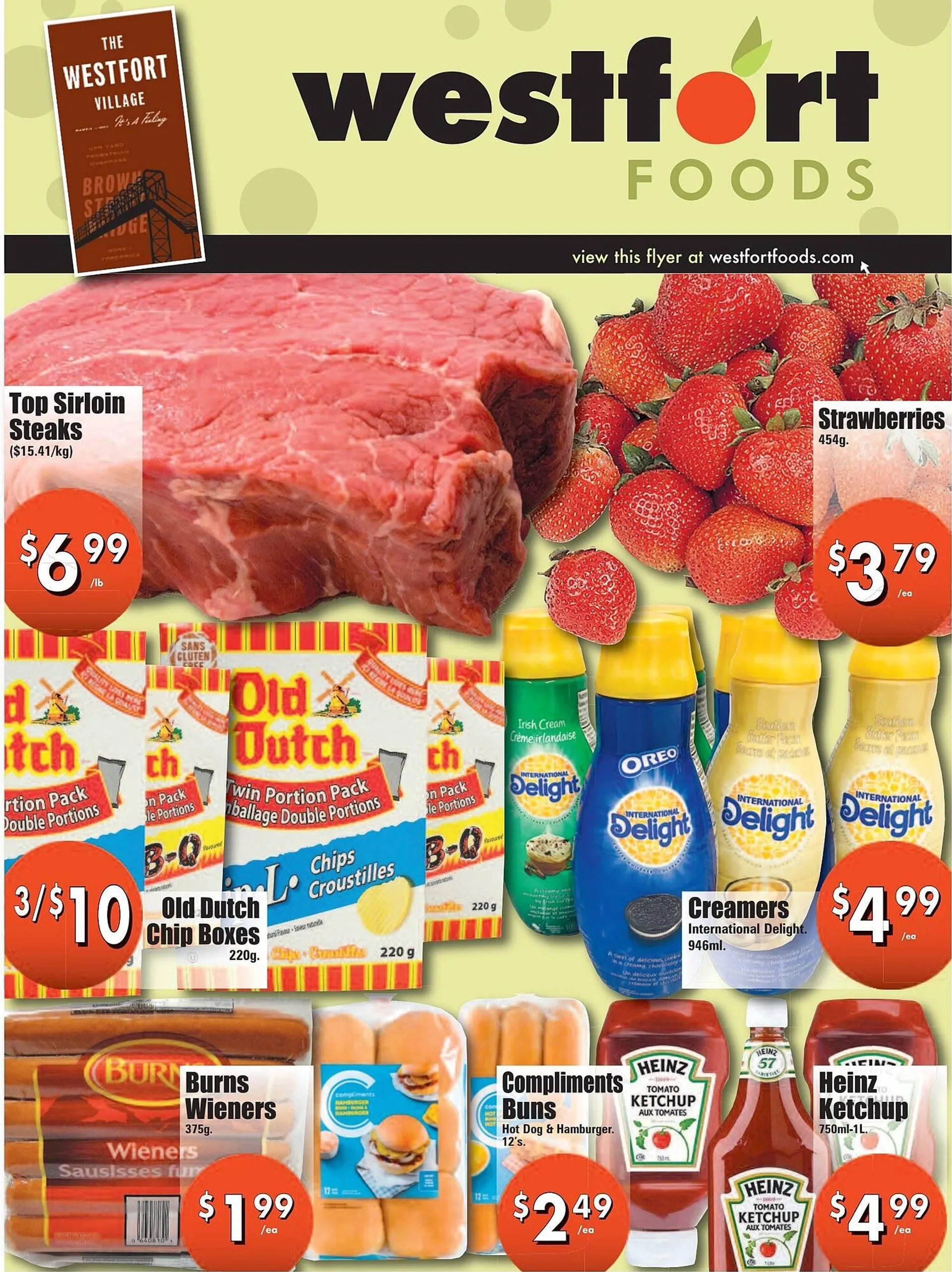 Westfort Foods flyer - 1