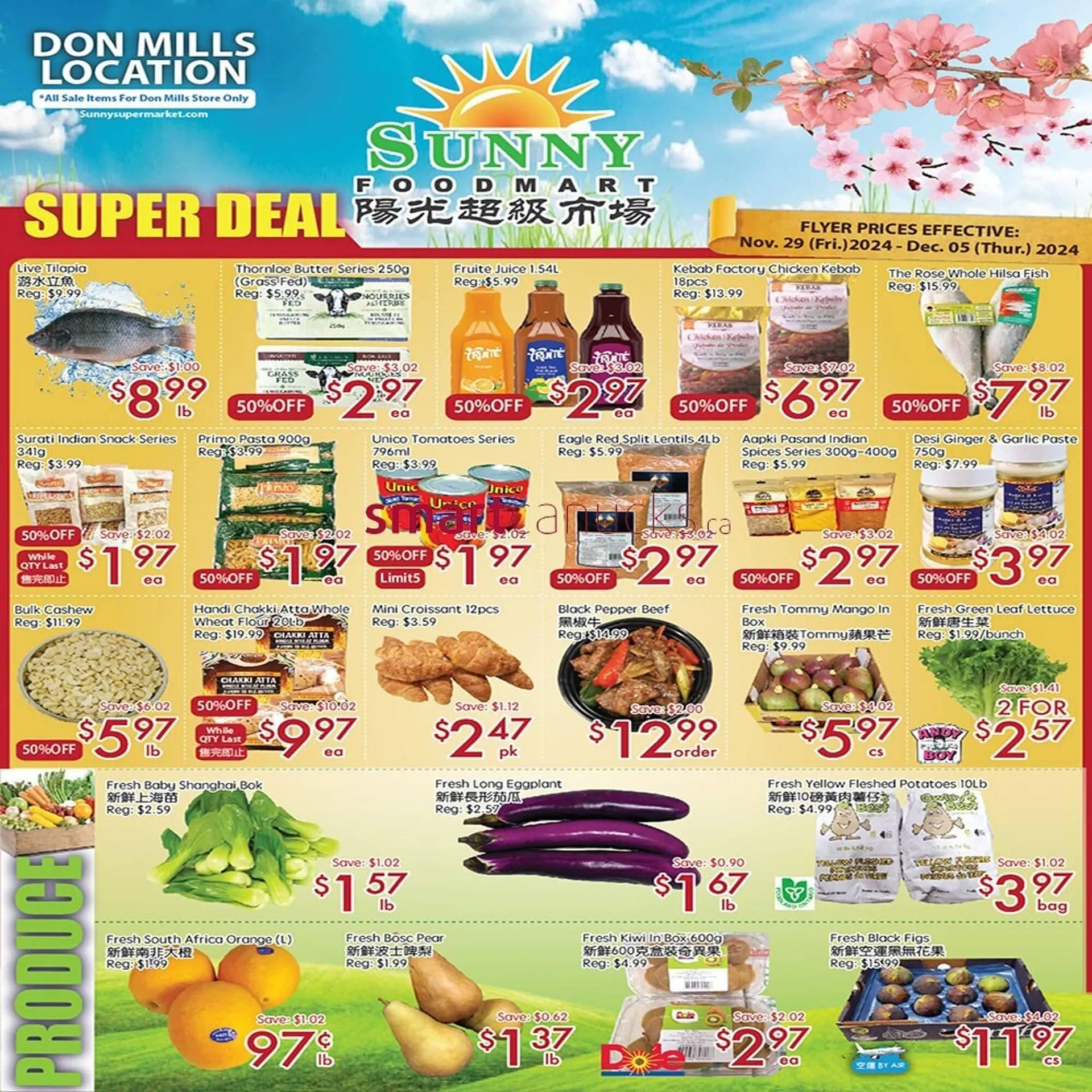 Sunny Food Mart flyer - 1