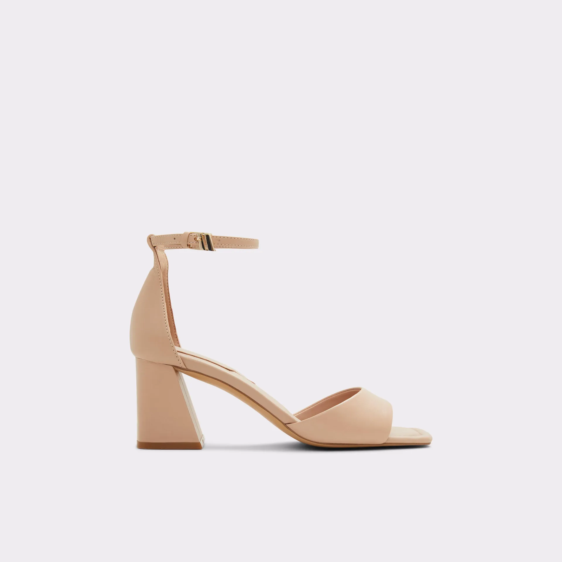 Ankle strap heeled sandal - Block heel