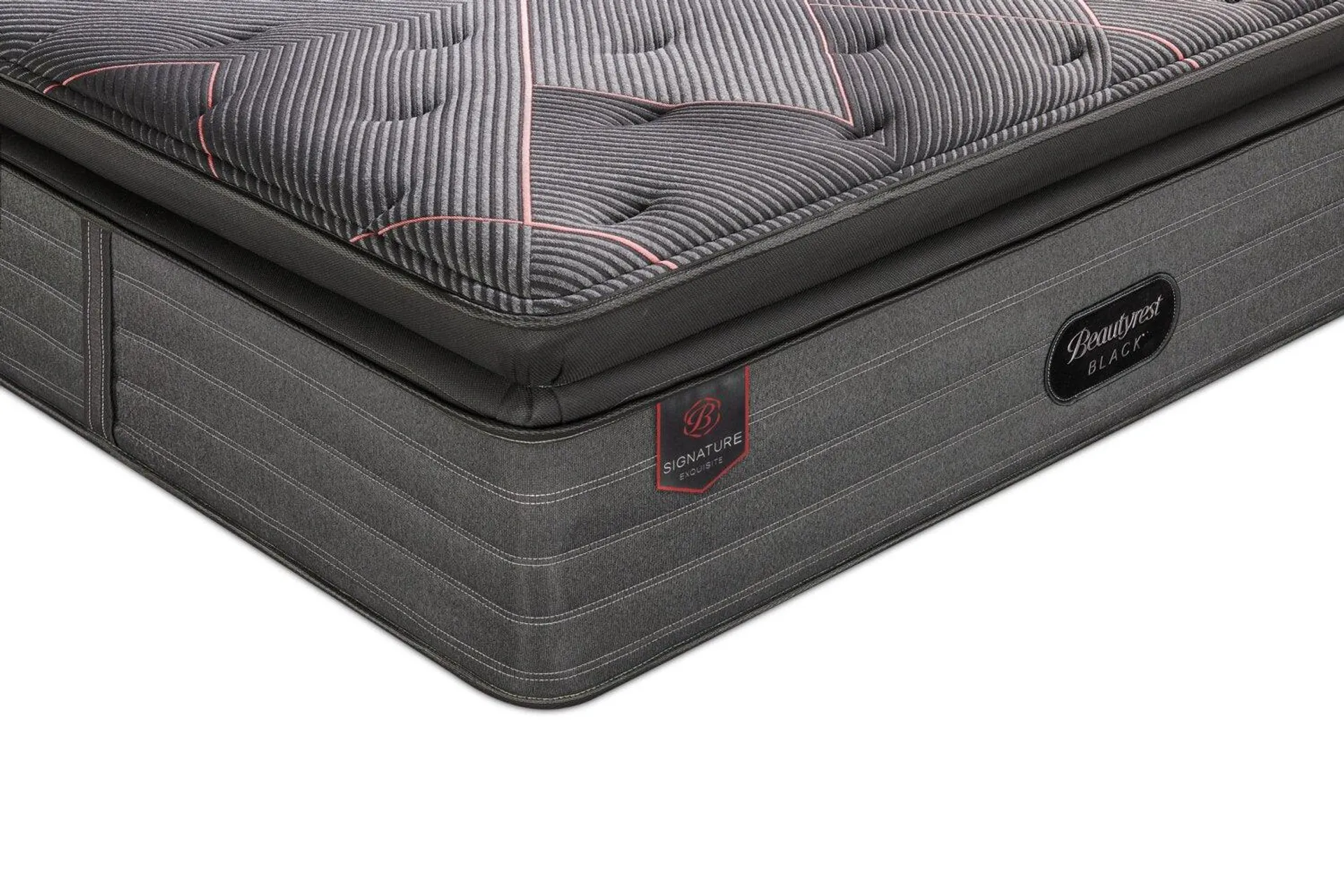 Beautyrest Black Signature Exquisite Euro Pillowtop Full Mattress Set