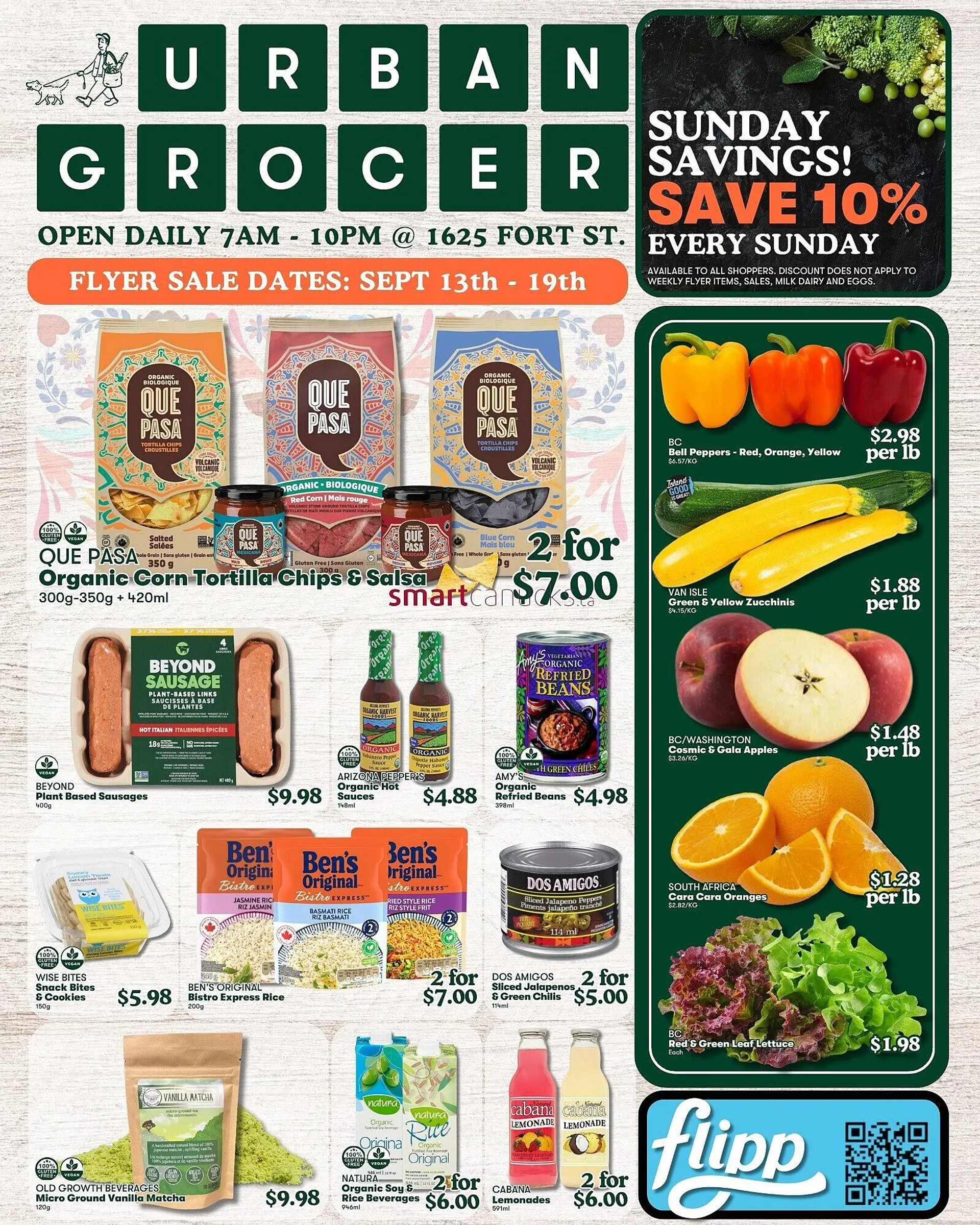 Urban Grocer flyer - 1