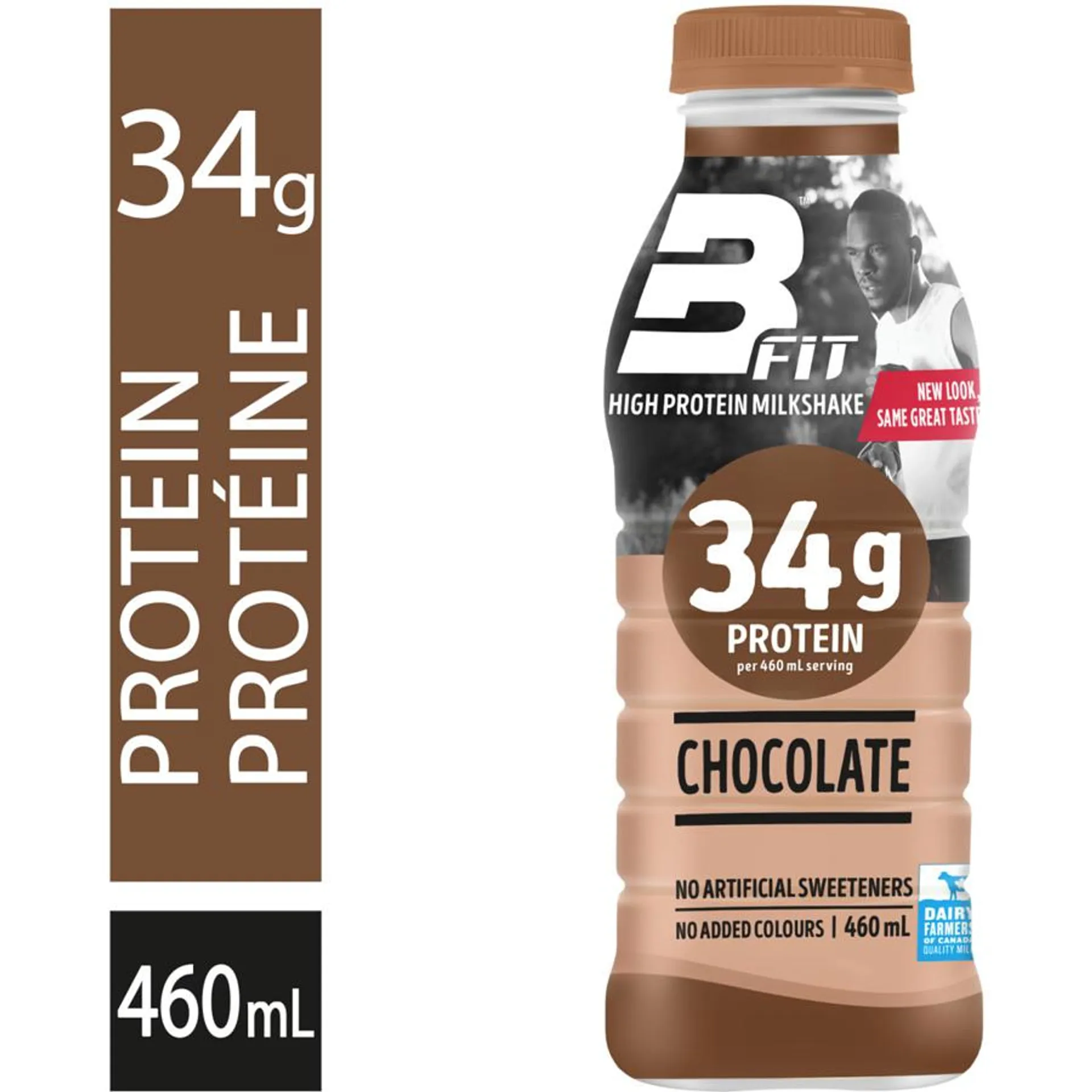 Bfit Lait Frappé À Teneur Élevée En Protéines Au Chocolat