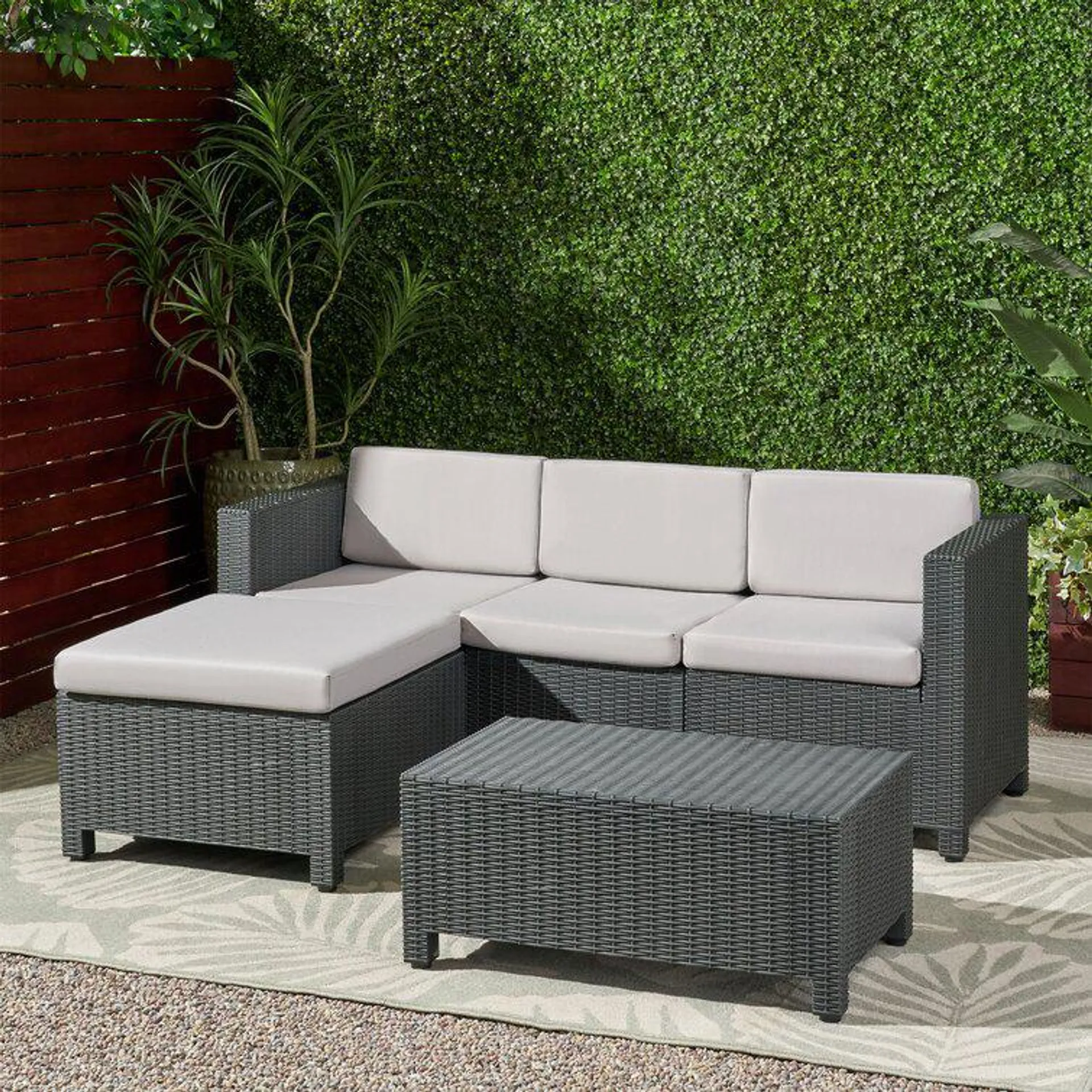 Jordan 3 - Person Outdoor Seating Group with Cushions