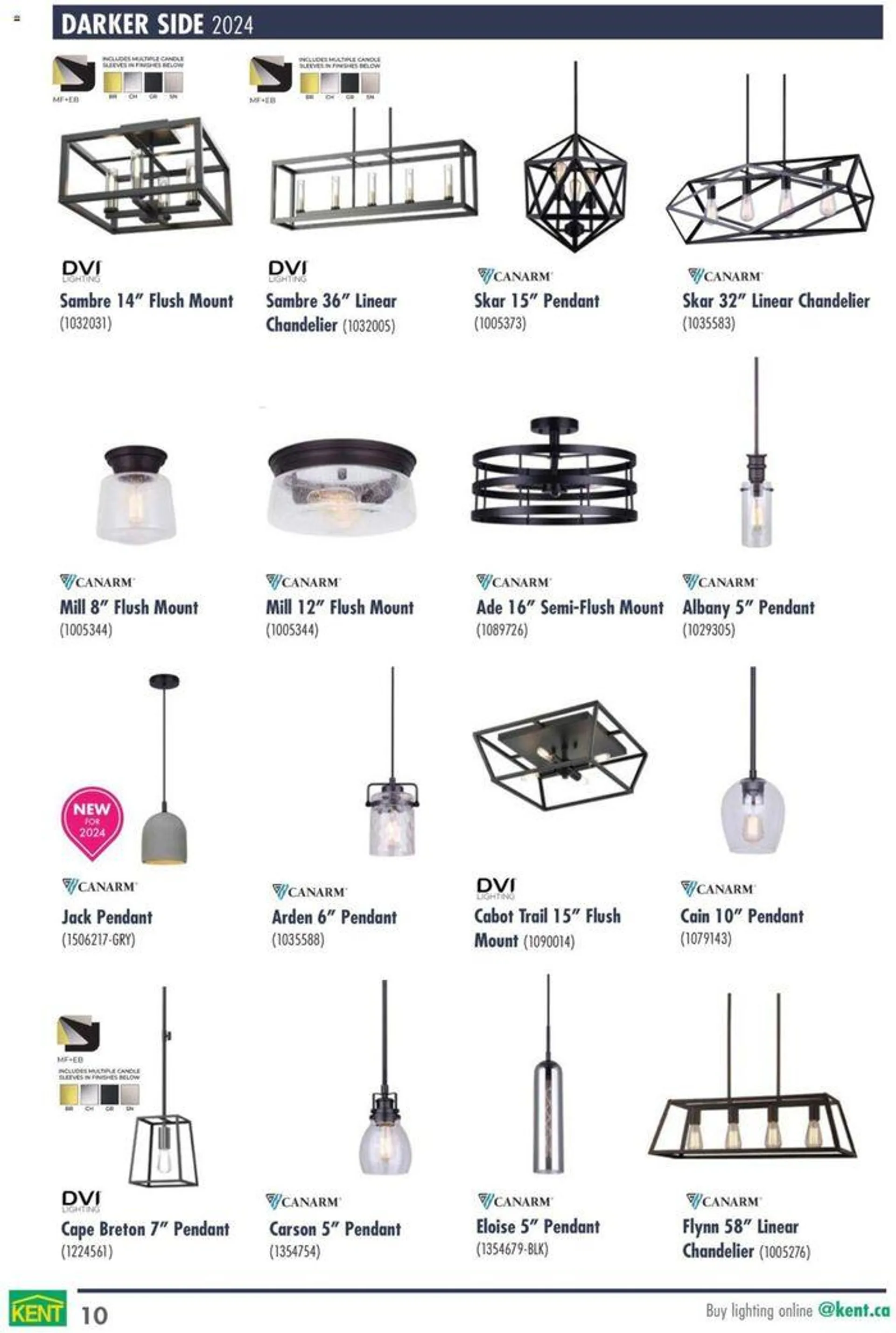 Lighting Catalogue 2024 from April 1 to December 31 2024 - flyer page 64