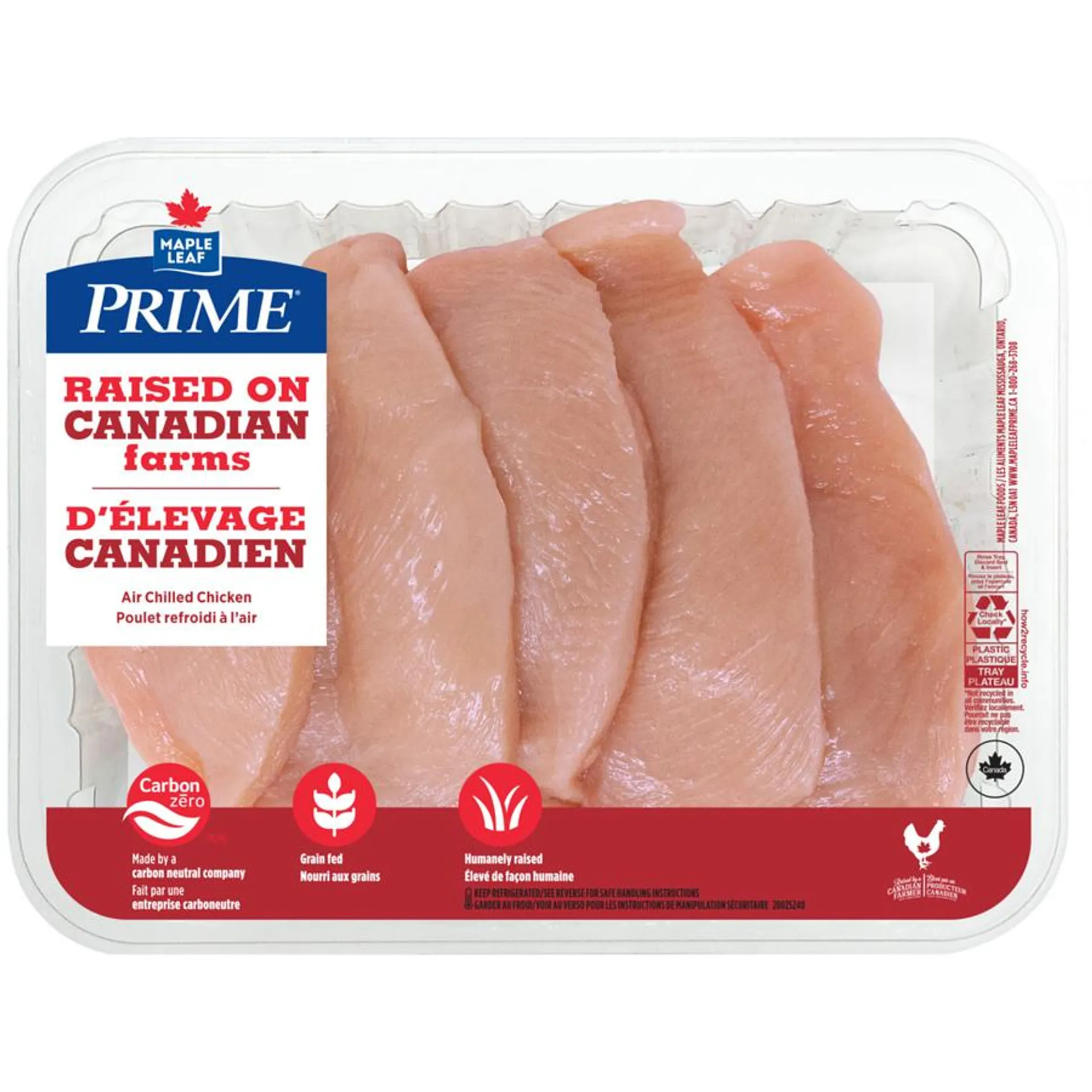 Prime Boneless Skinless Chicken Breasts