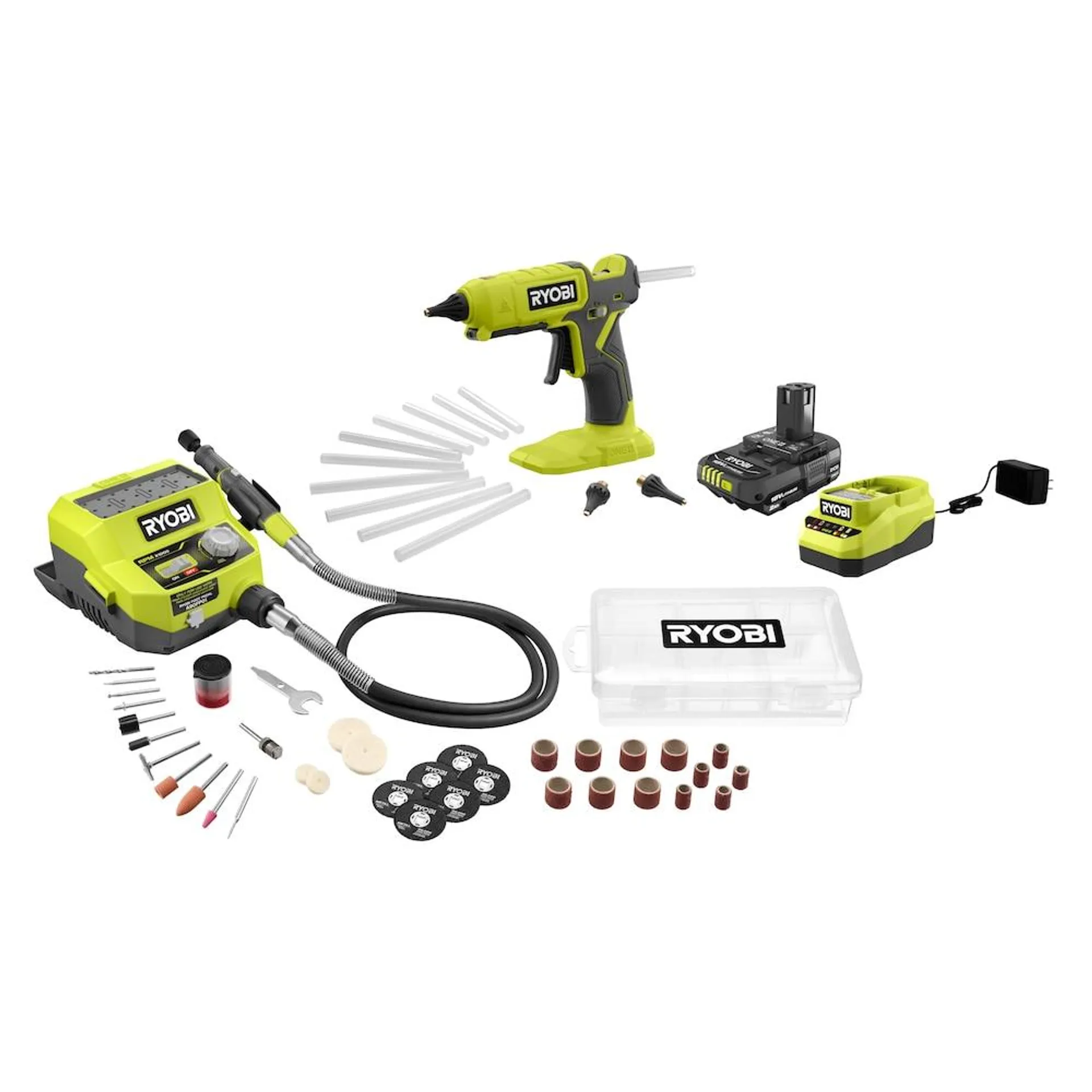 18V ONE+ Crafter's Tool Kit with 2.0 Ah Battery, Charger, and Accessories