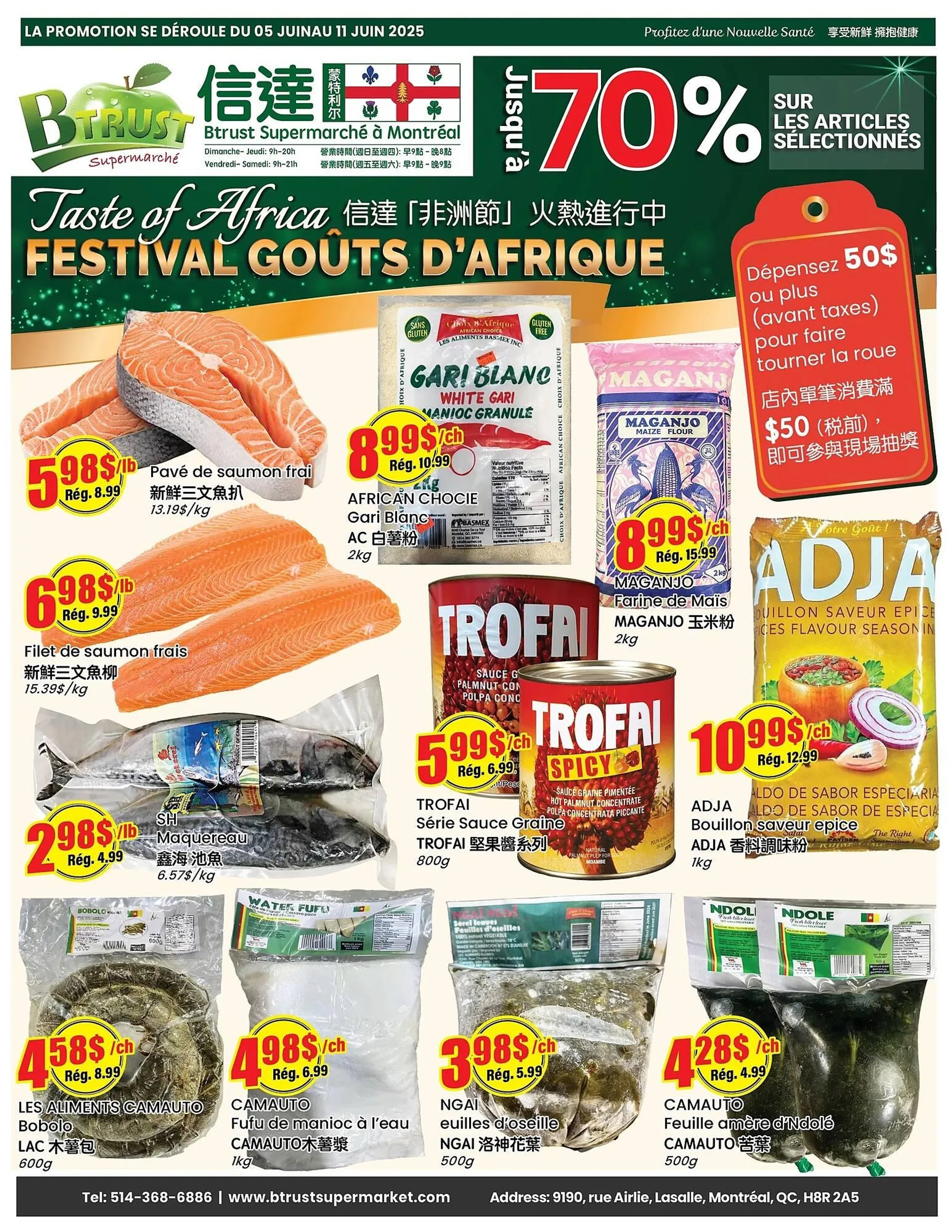 Btrust Supermarket flyer from June 5 to June 11 2025 - flyer page 1