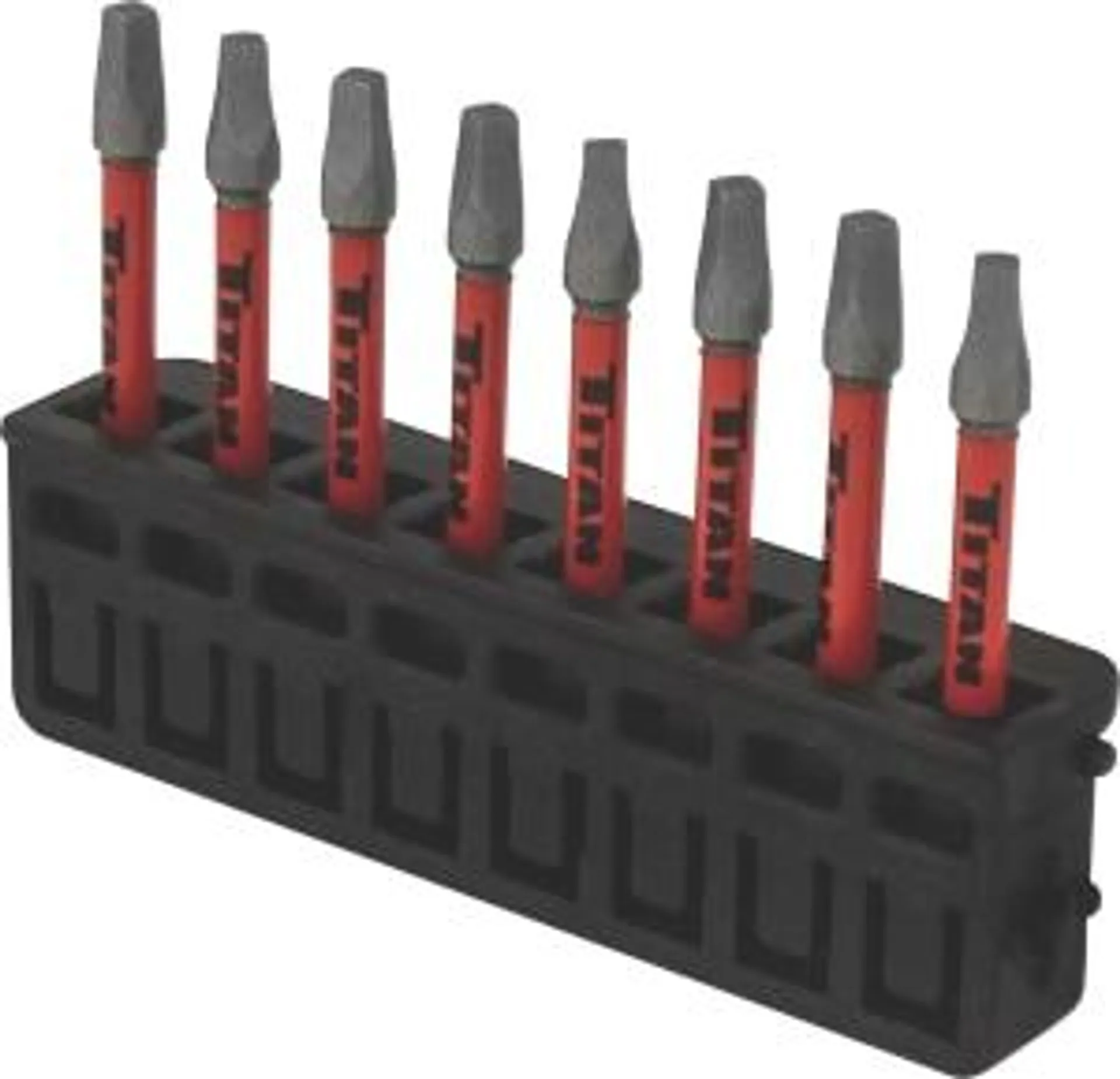 8 pc 2 in. #2 Square Power Impact Bits