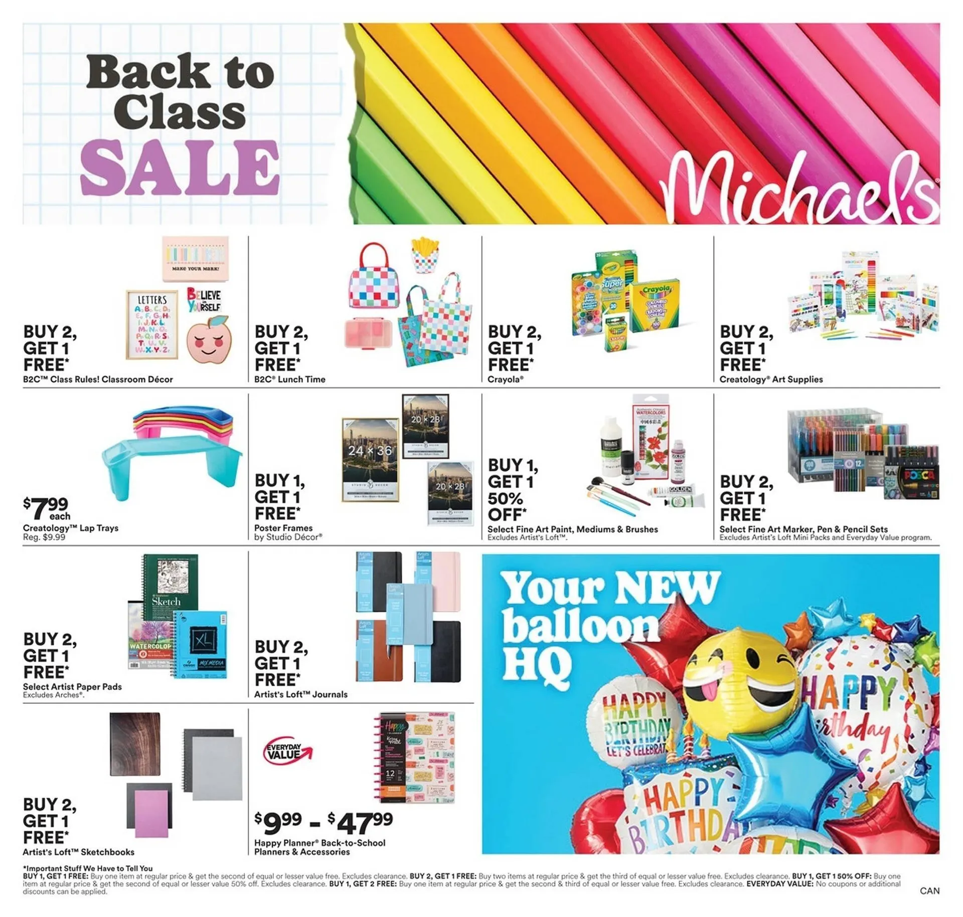 Michaels flyer from July 25 to July 31 2025 - flyer page 1