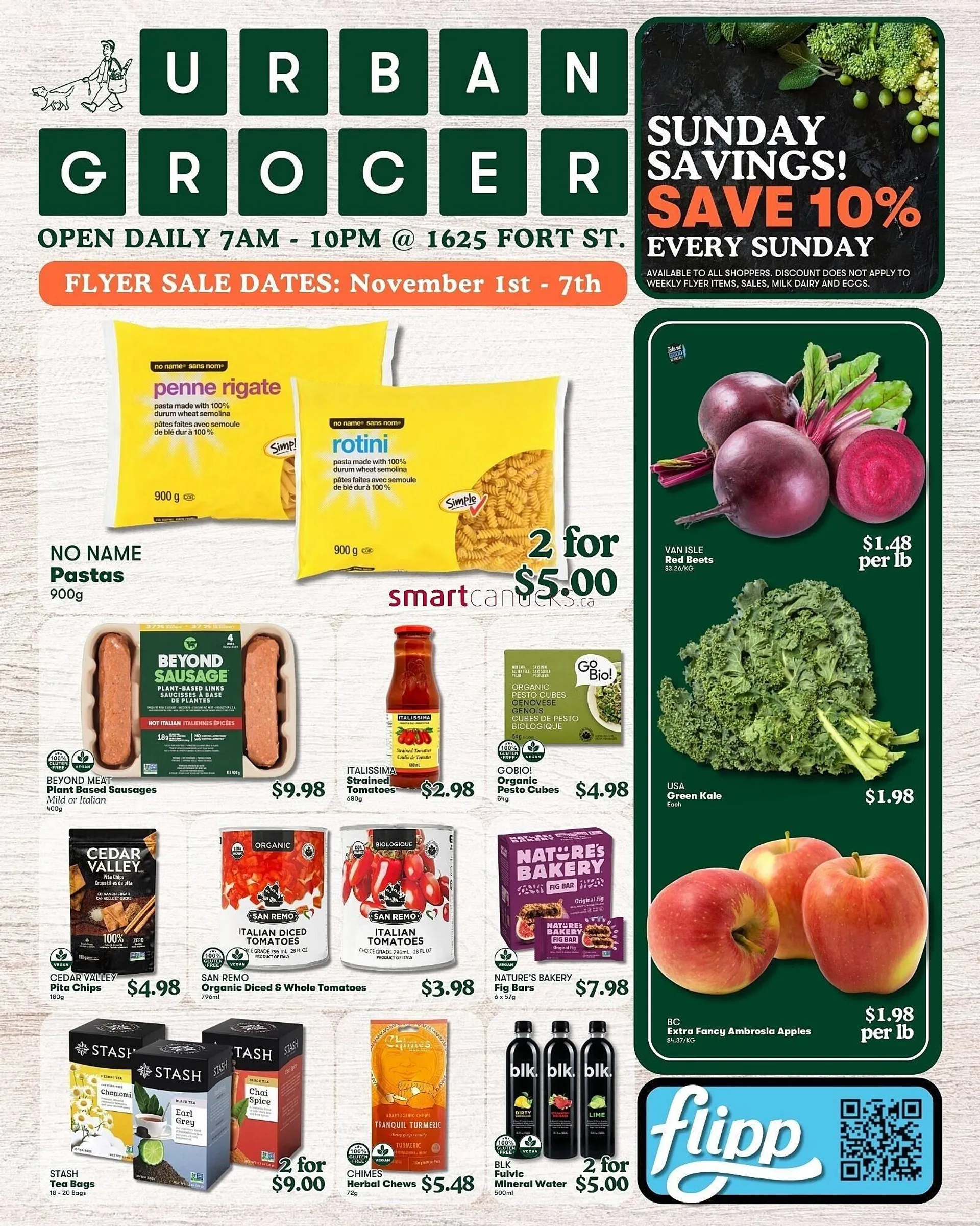 Urban Grocer flyer - 1