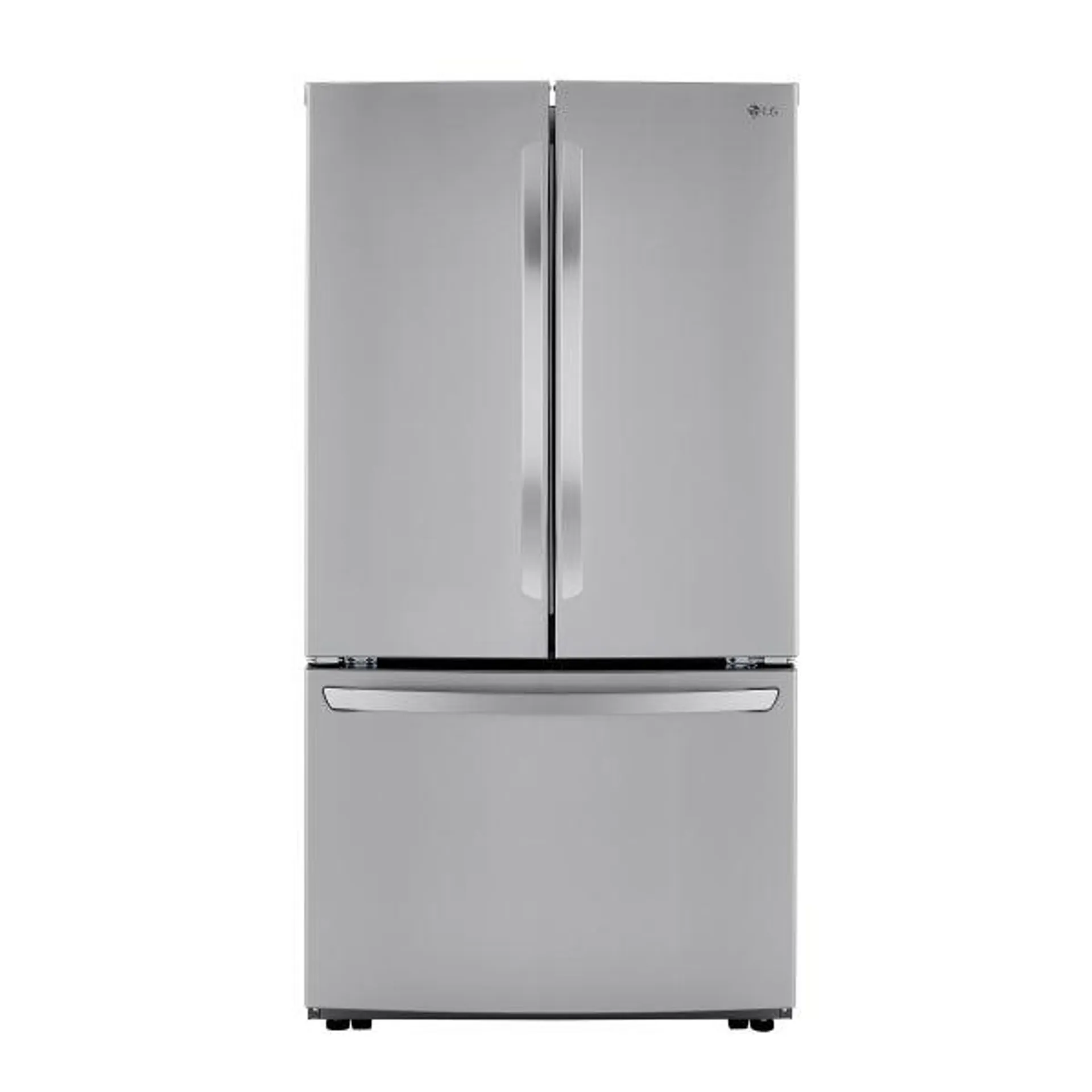 LG 36 in. 23 cu. ft Stainless-steel Counter Depth French Door Refrigerator with PrintProof Stainless Steel Finish