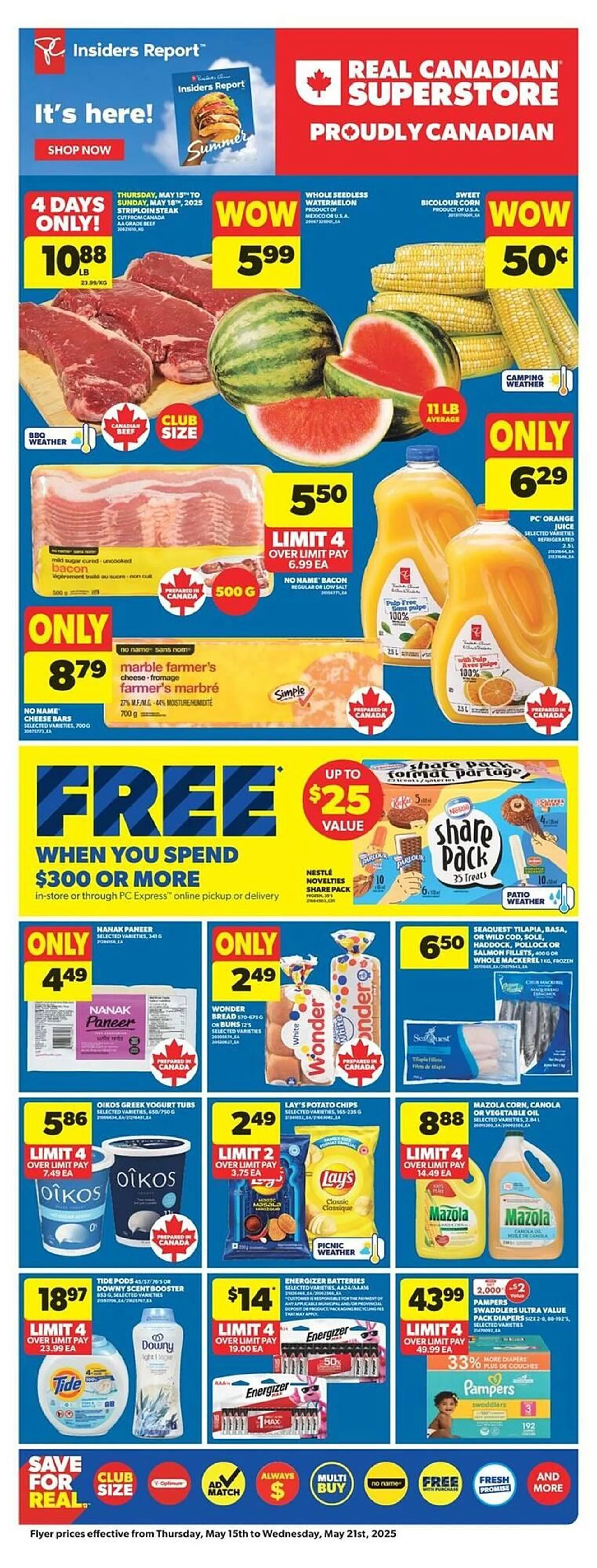 Real Canadian Superstore flyer - 1