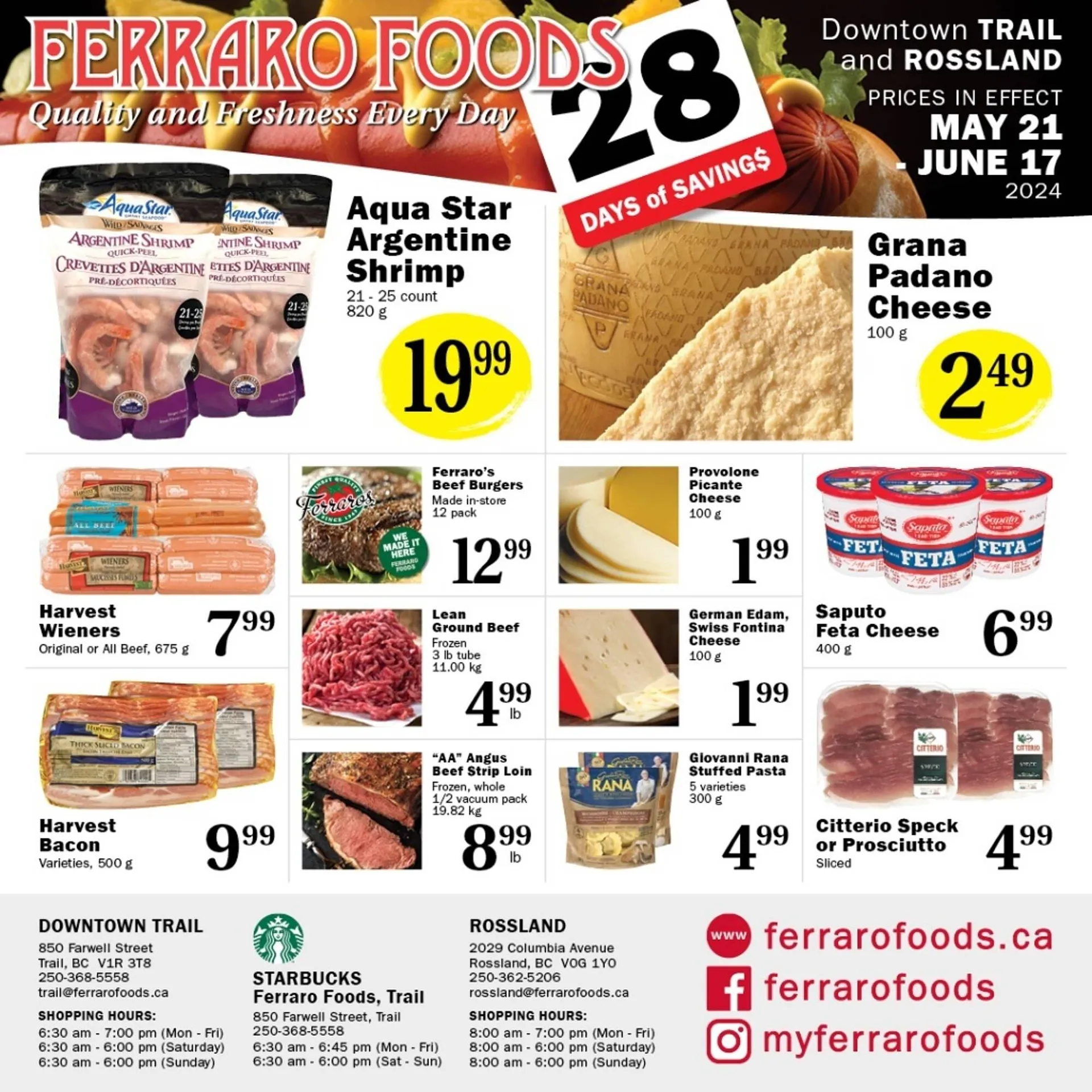 Ferraro Foods flyer - 1