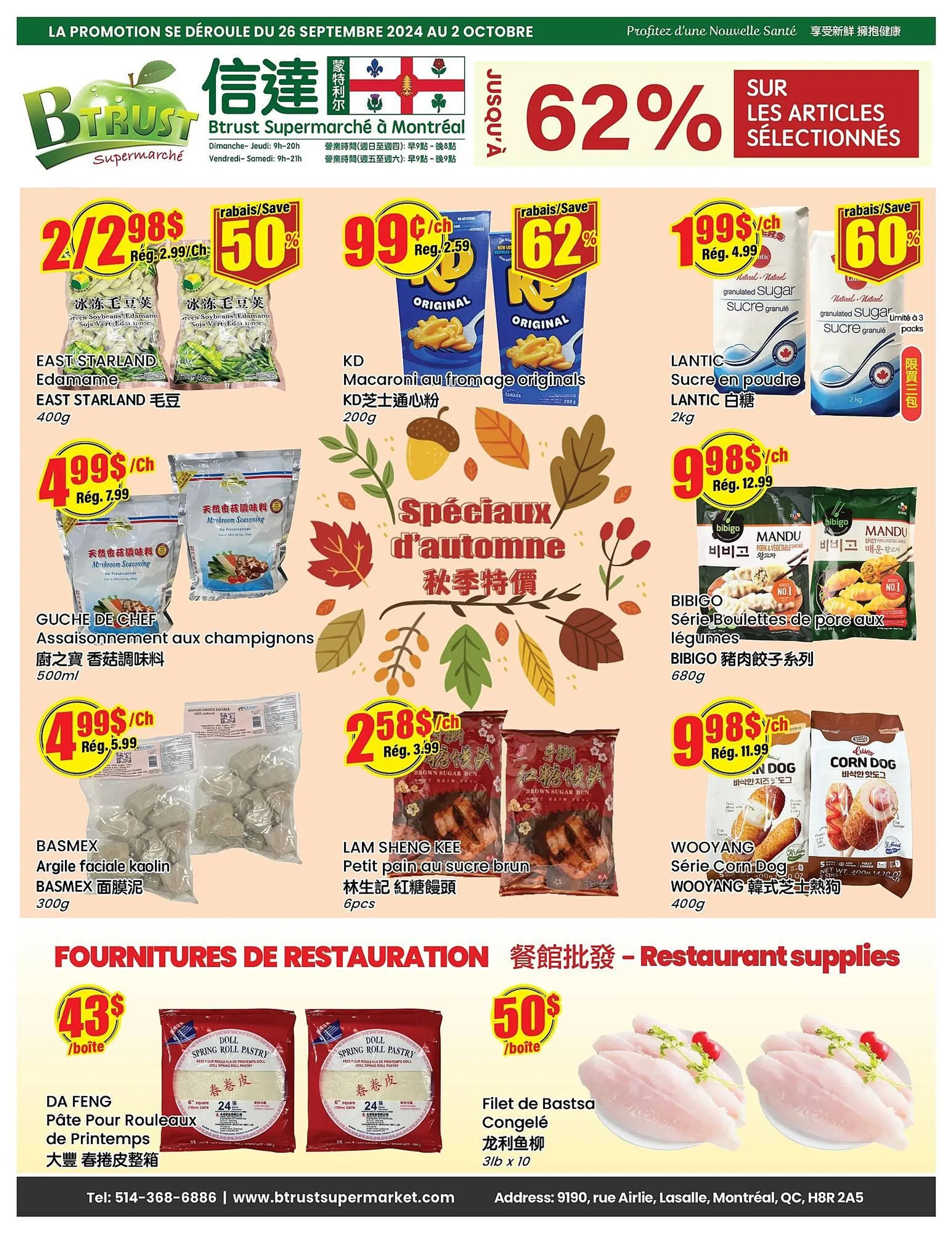 Btrust Supermarket flyer - 1