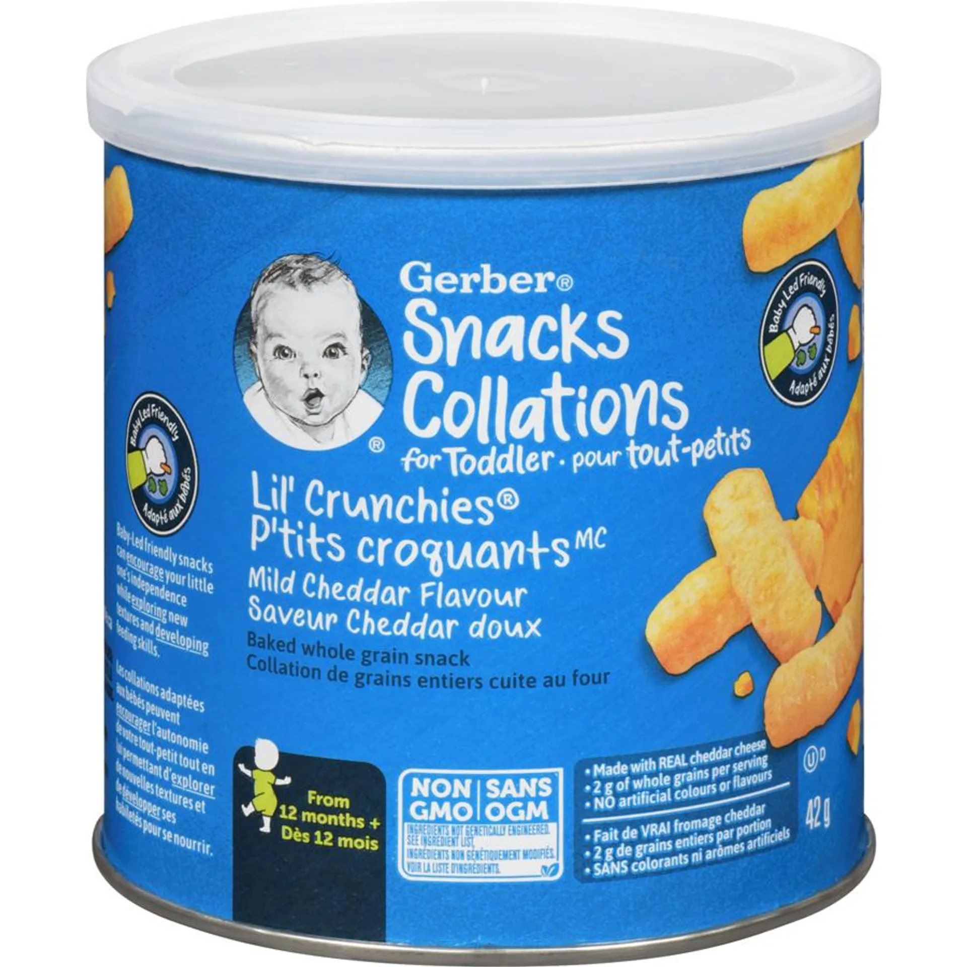 Gerber Graduates Cheddar Lil' Crunchie