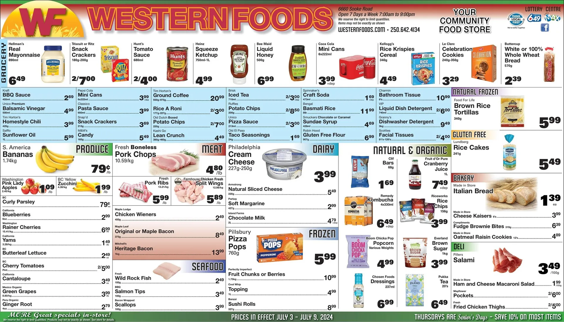 Western Foods flyer - 1