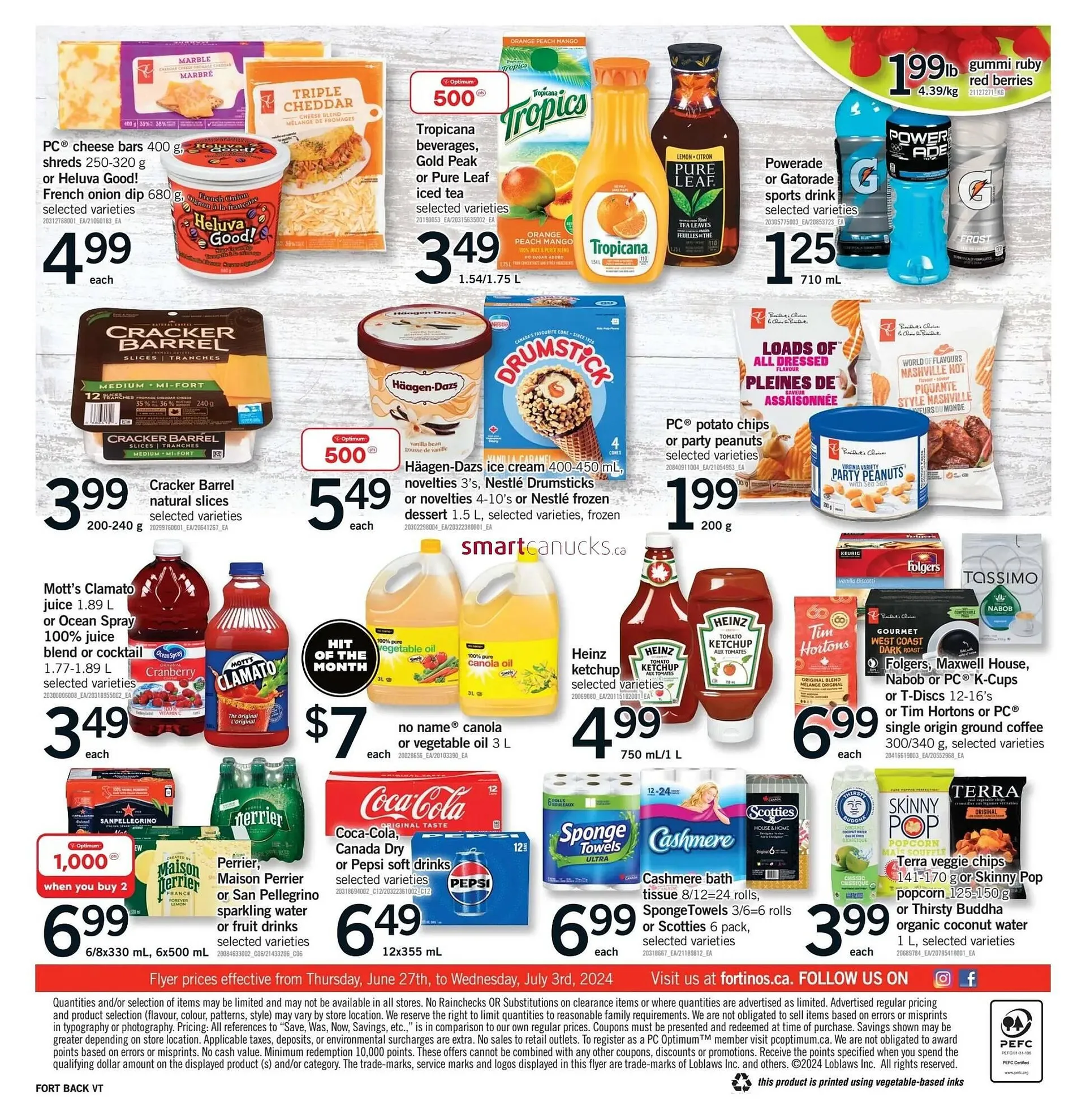 Fortinos flyer from June 27 to July 3 2024 - flyer page 2